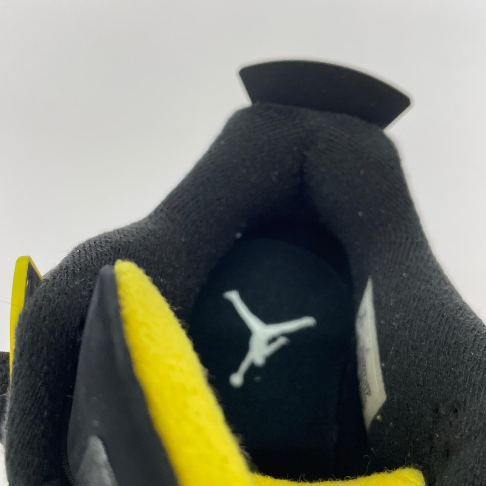 スニーカー Air Jordan 4 Retro "Thunder"(2023) 27cm (US9 UK8 1/2 EU44) ブラック