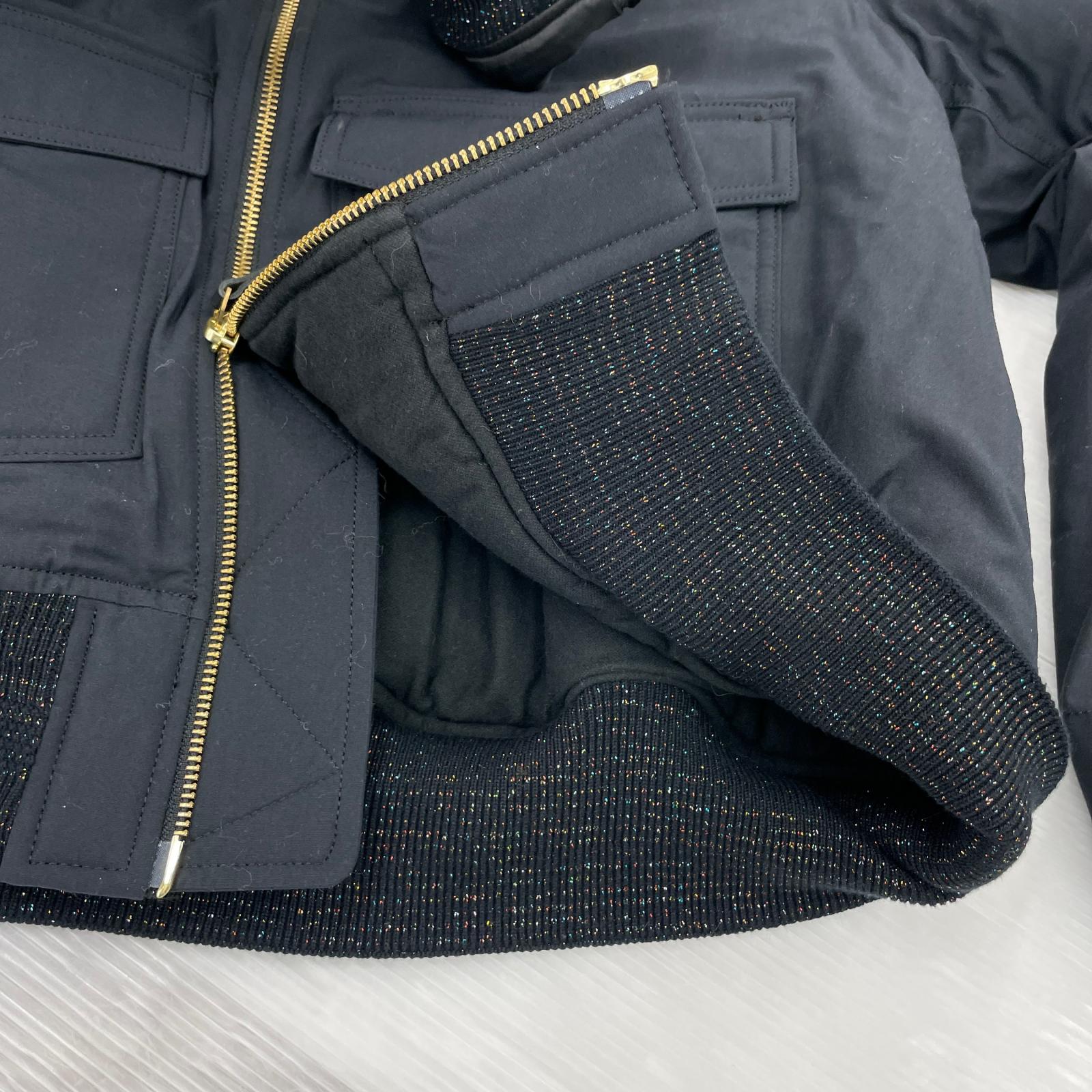 ジャケット 23AW STEAF フライトジャケット L L ブラック