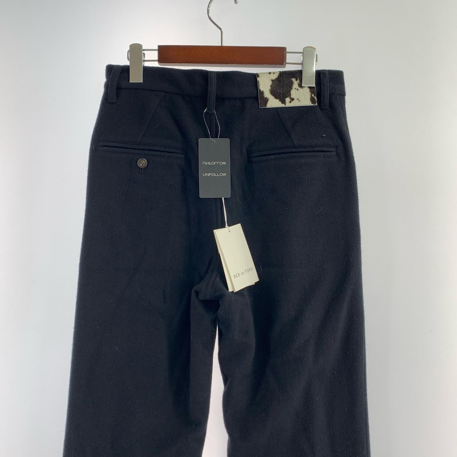 パンツ 23AW Fringe Pants S ブラック ブラック