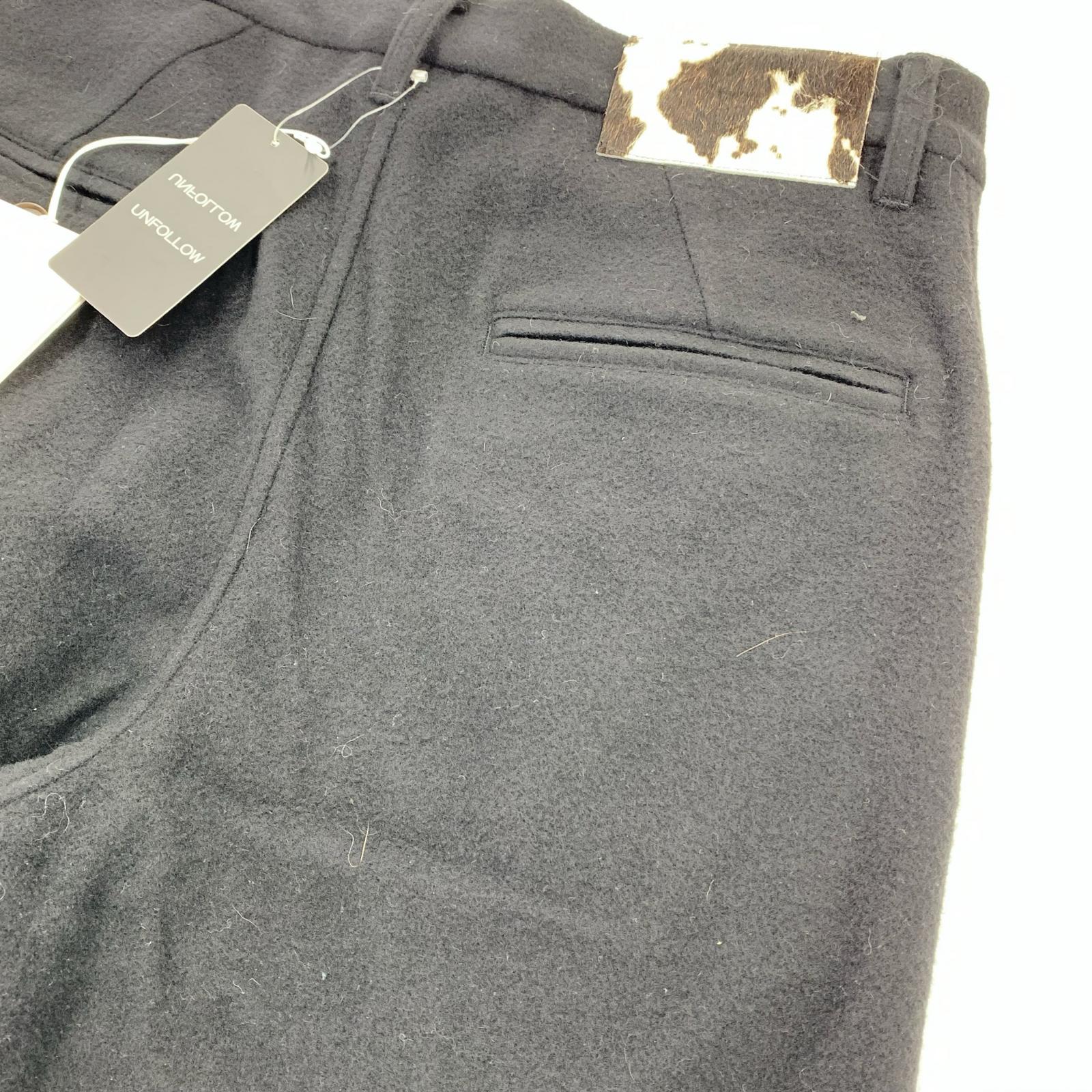 パンツ 23AW Fringe Pants S ブラック ブラック
