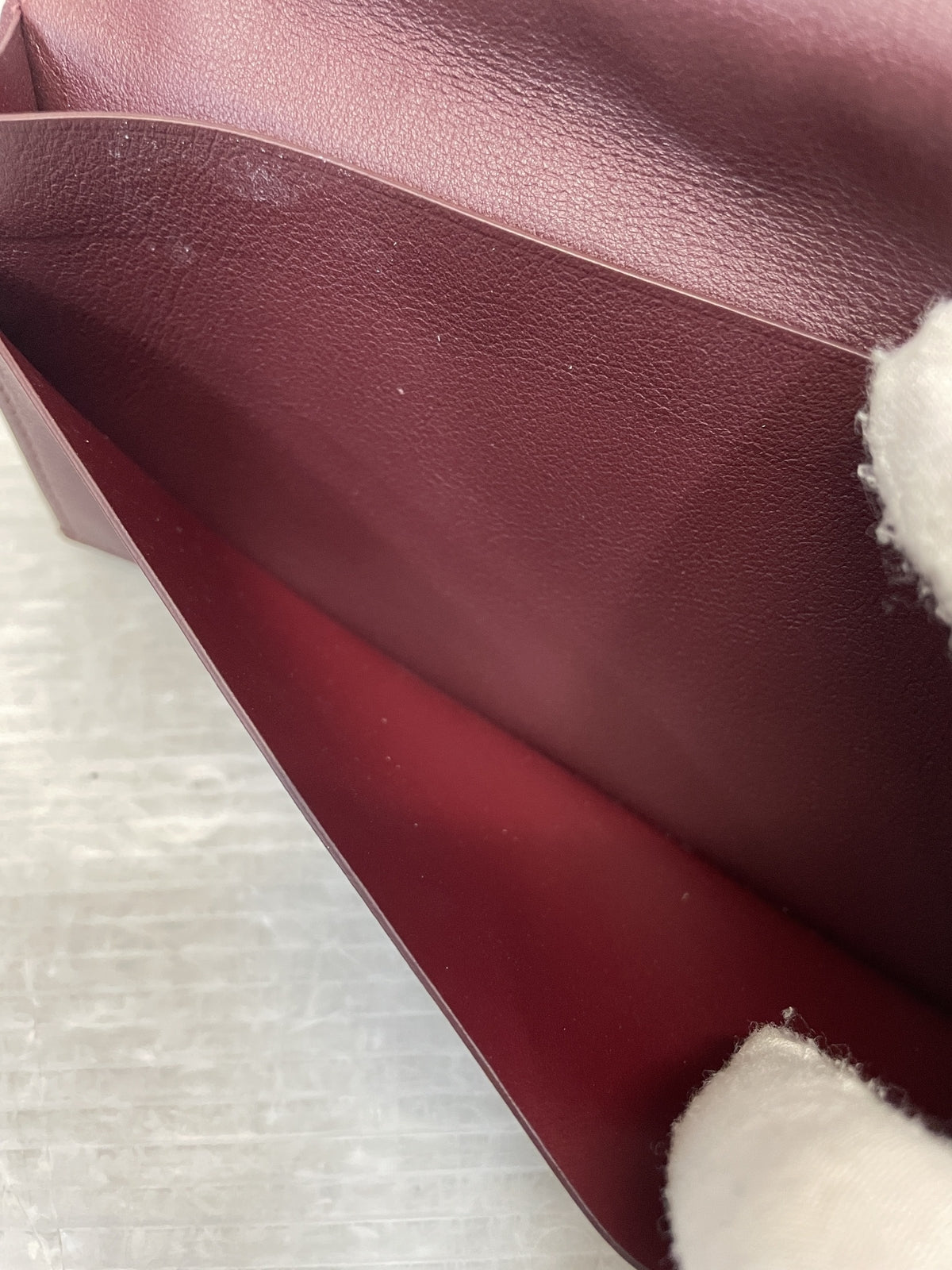 Cartier マストライン 長財布 札入れ ボルドー