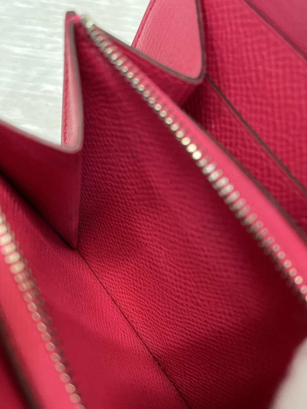 HERMES コンスタンスコンパクト ヴォーエプソン ローズアザレ A刻印