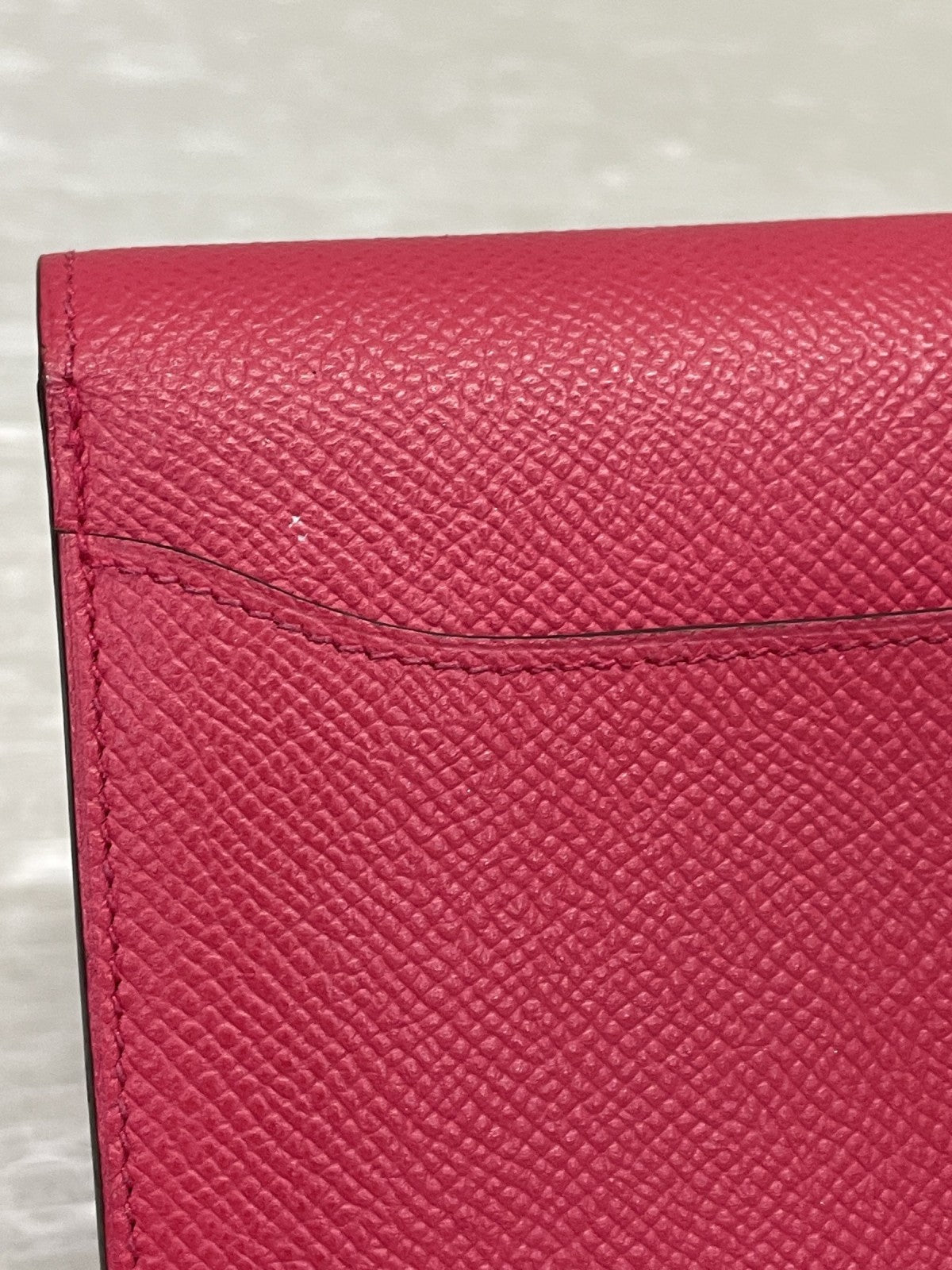 HERMES コンスタンスコンパクト ヴォーエプソン ローズアザレ A刻印