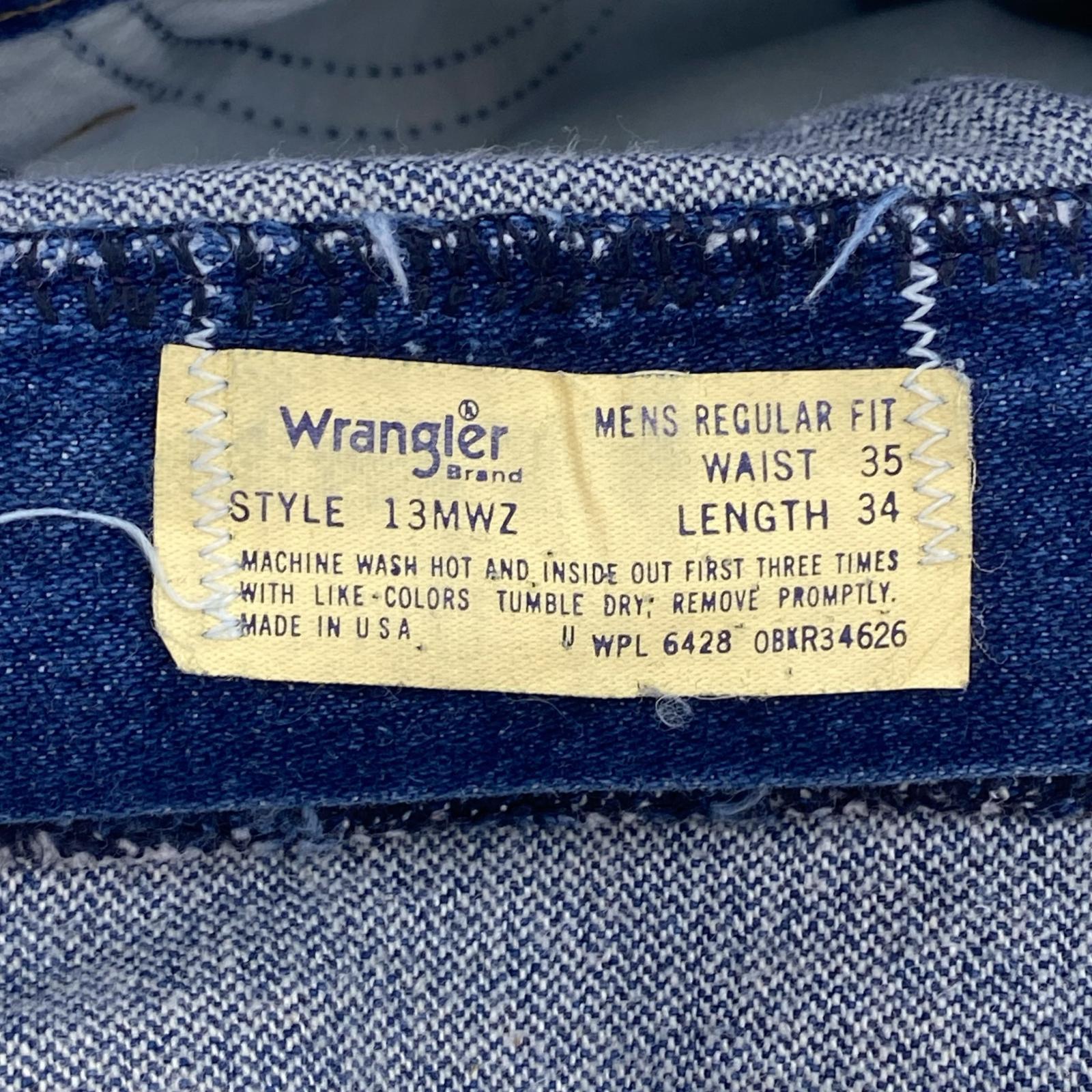 デニムパンツ 70s頃 13MWZ デニムパンツ (W35) 濃紺