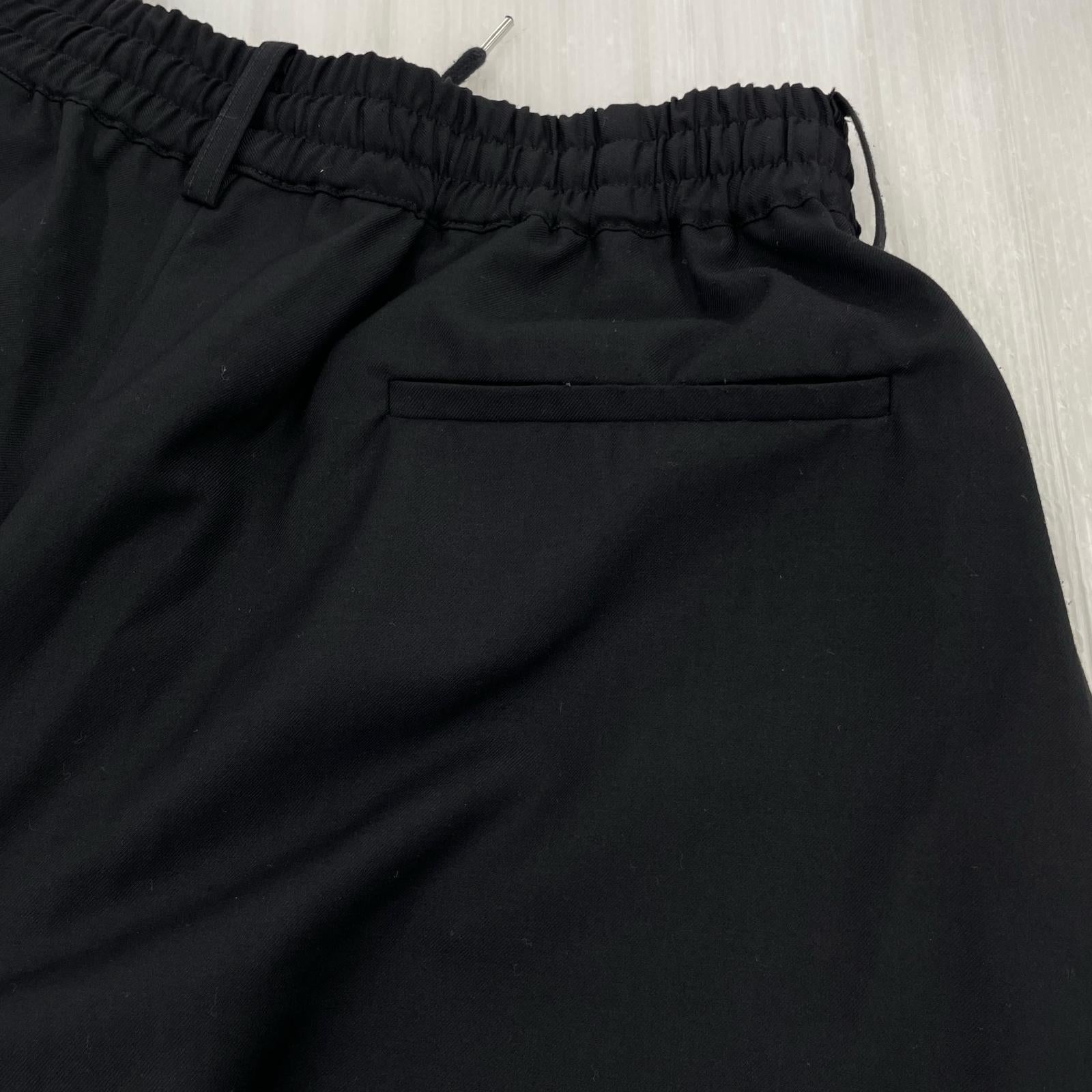 パンツ not conventional ワイドパンツ 黒 ブラック