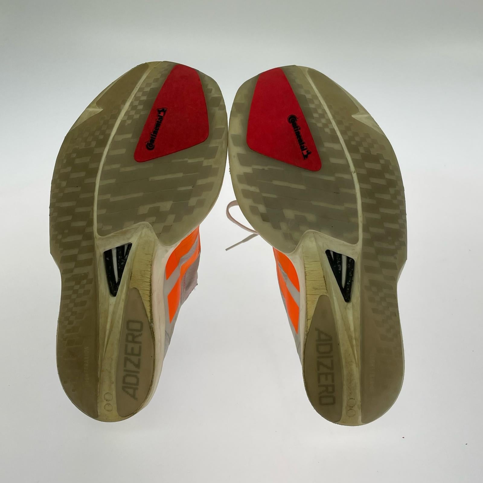 スニーカー ADIZERO TAKUMI SEN 11 白/オレンジ 26.5 26.5cm (US8 1/2 UK8 EU43) ホワイト