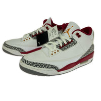 スニーカー Air Jordan 3 Cardinal Red 28.0cm 28cm (US10 UK9 1/2 EU46) ホワイト