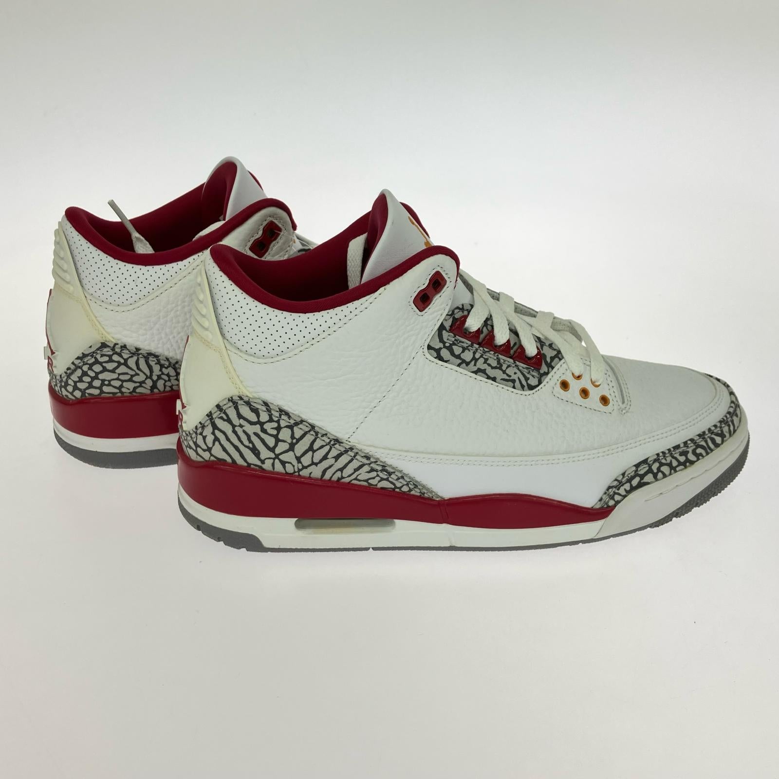 スニーカー Air Jordan 3 Cardinal Red 28.0cm 28cm (US10 UK9 1/2 EU46) ホワイト