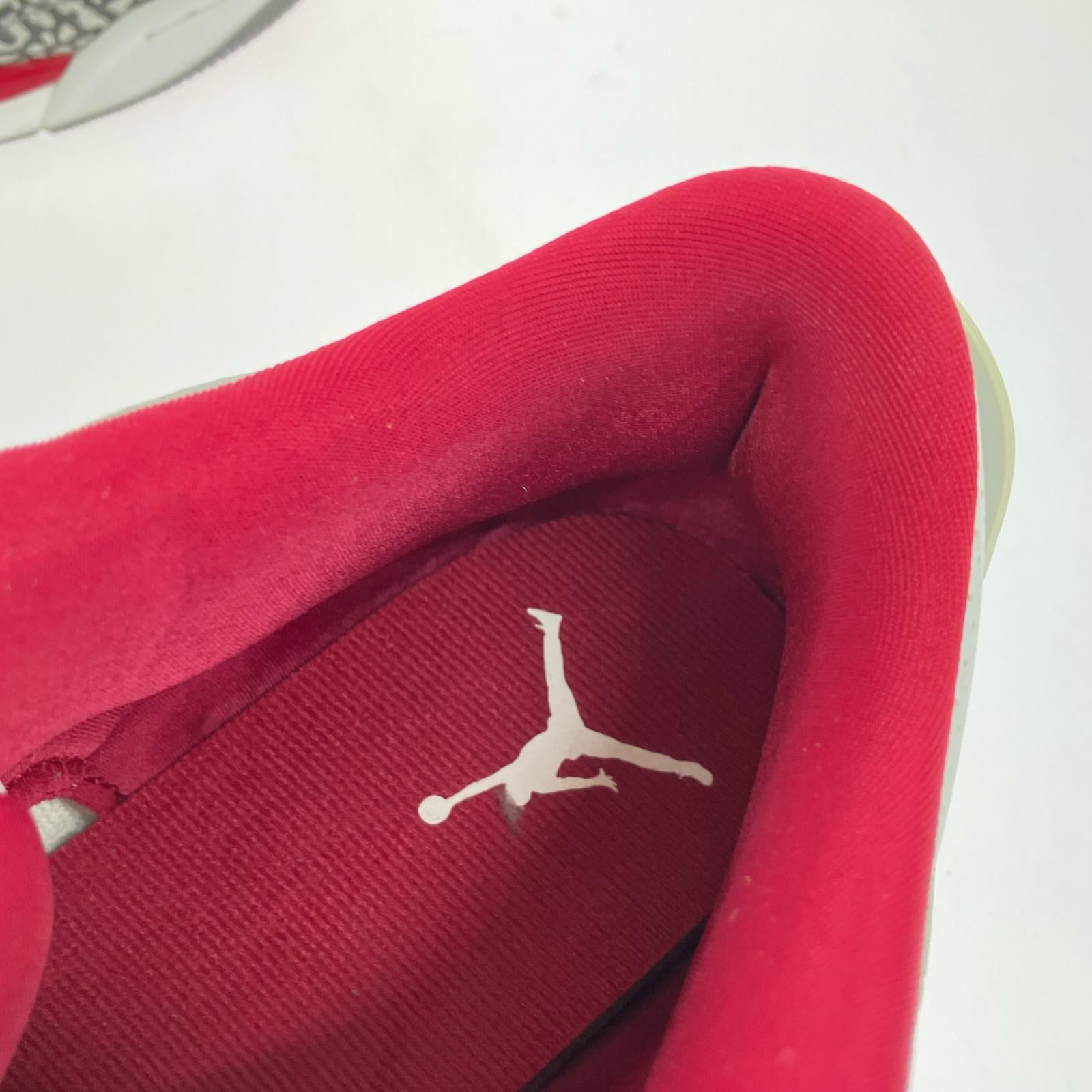 スニーカー Air Jordan 3 Cardinal Red 28.0cm 28cm (US10 UK9 1/2 EU46) ホワイト