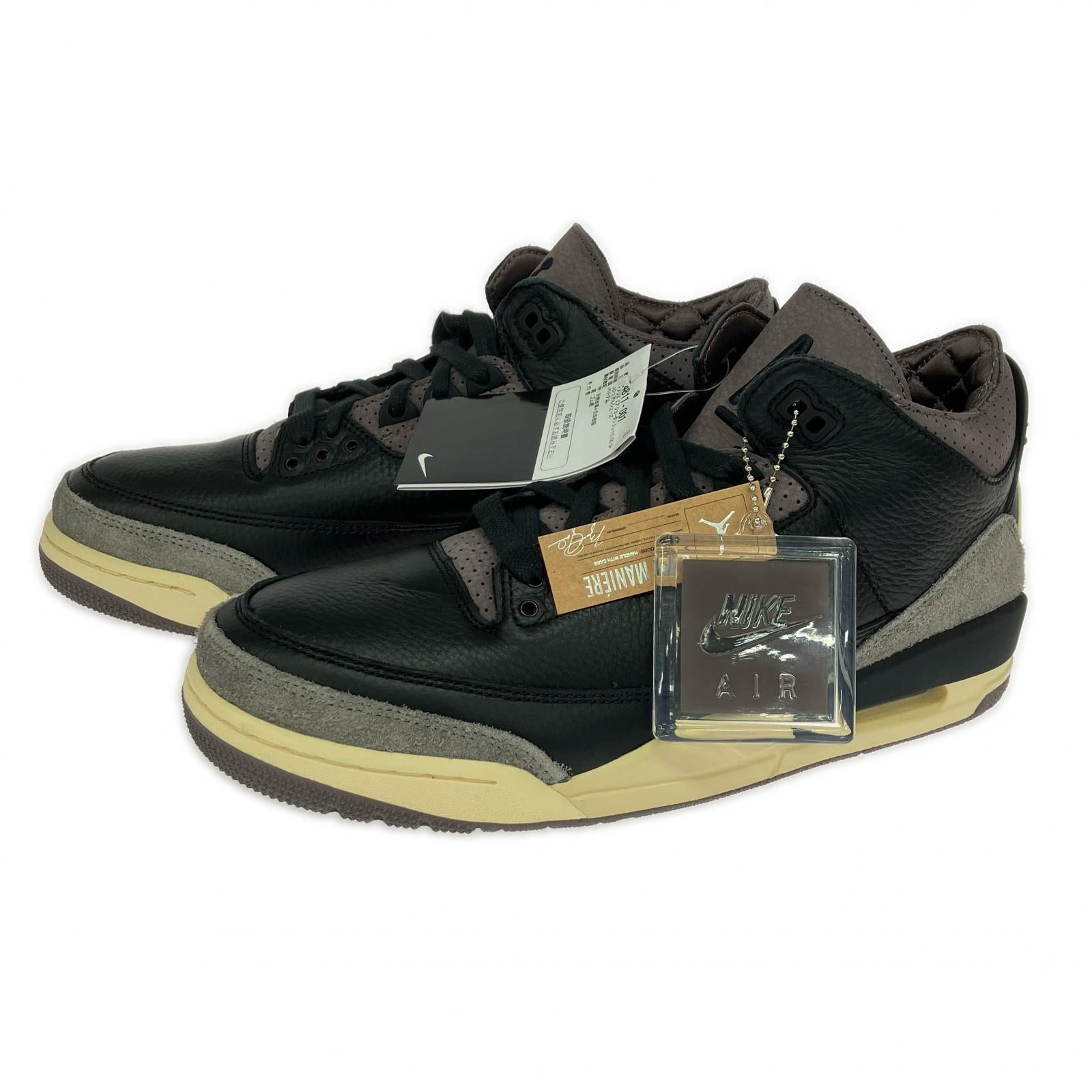スニーカー A Ma Maniere Air Jordan 3 Retro OG SP 28.5cm (US10 1/2 UK10 EU47) ブラック