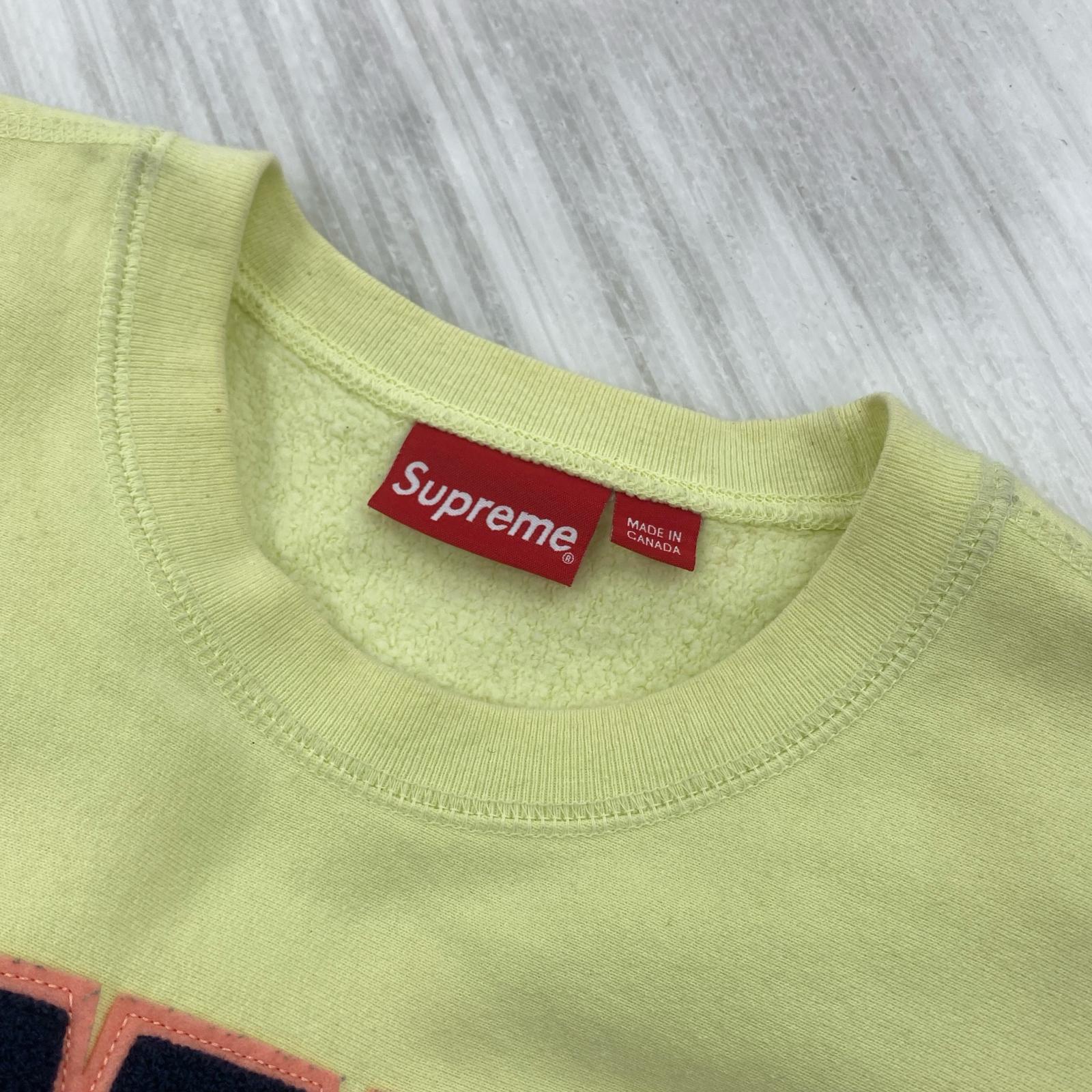 スウェット 21AW CITIES ARC CREWNECK YLW L L イエロー