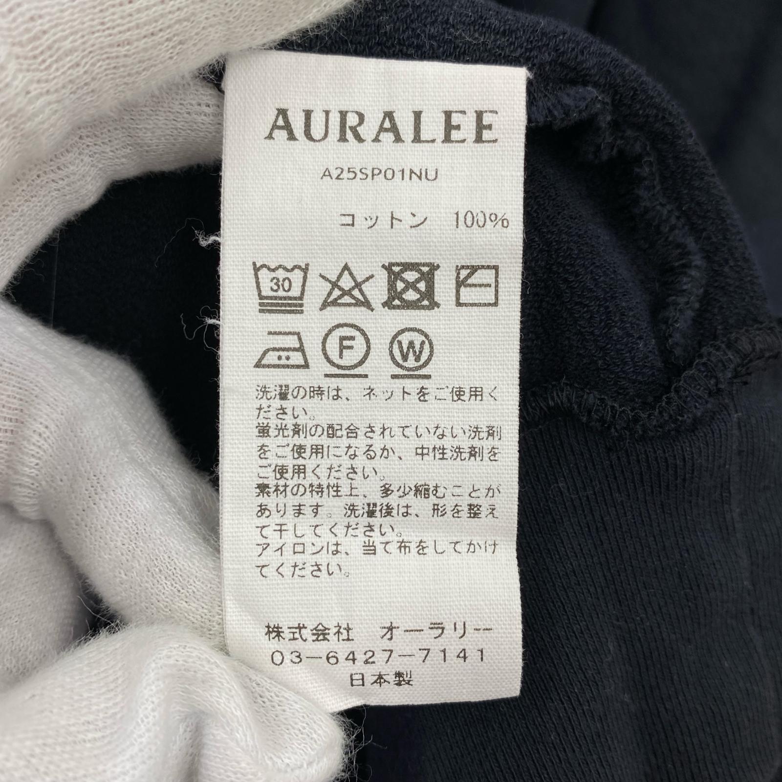 長袖Tシャツ 25ss ELASTIC SWEAT HALF ZIP 5 ブラック