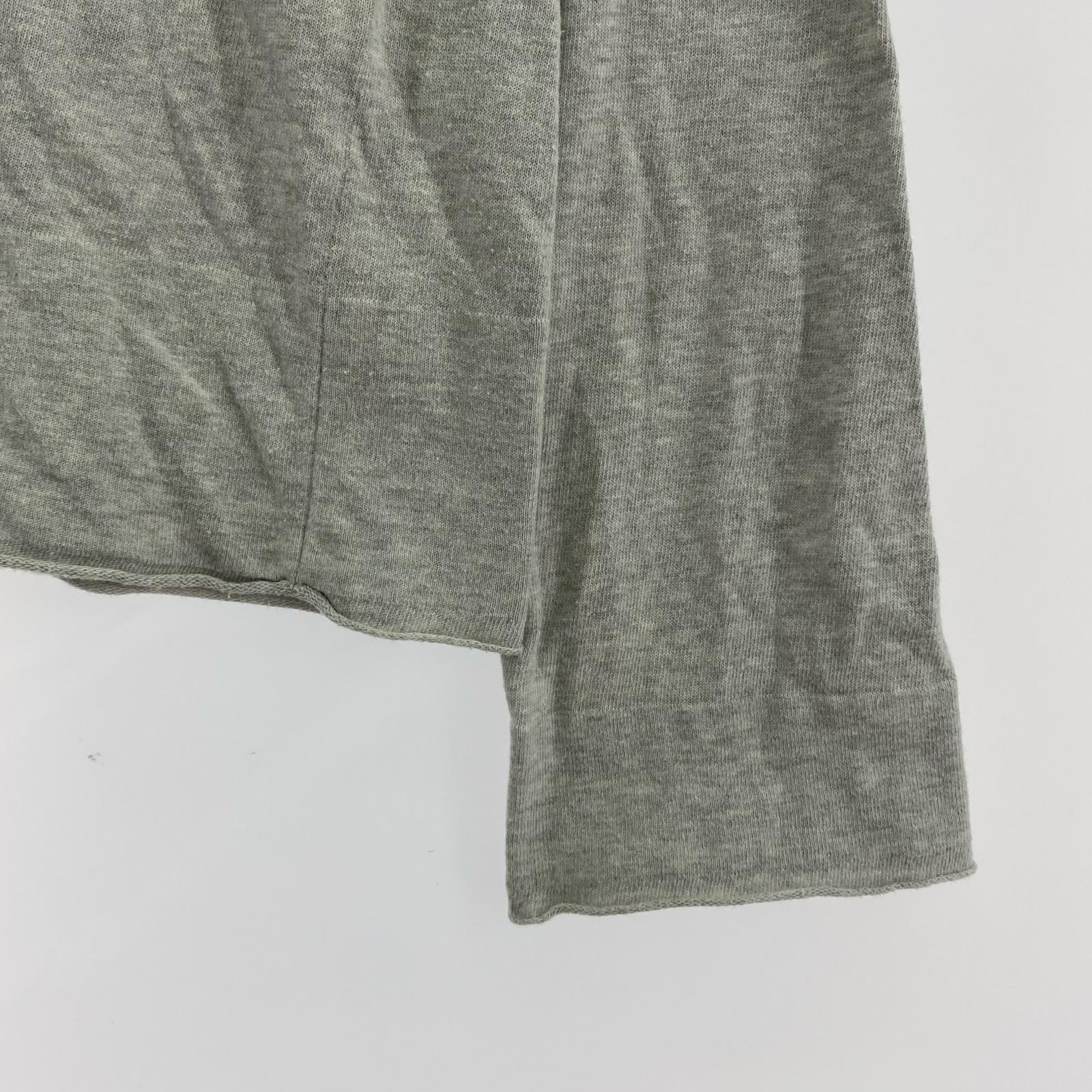 ニット SHIRT クルーネック グレー M M グレー