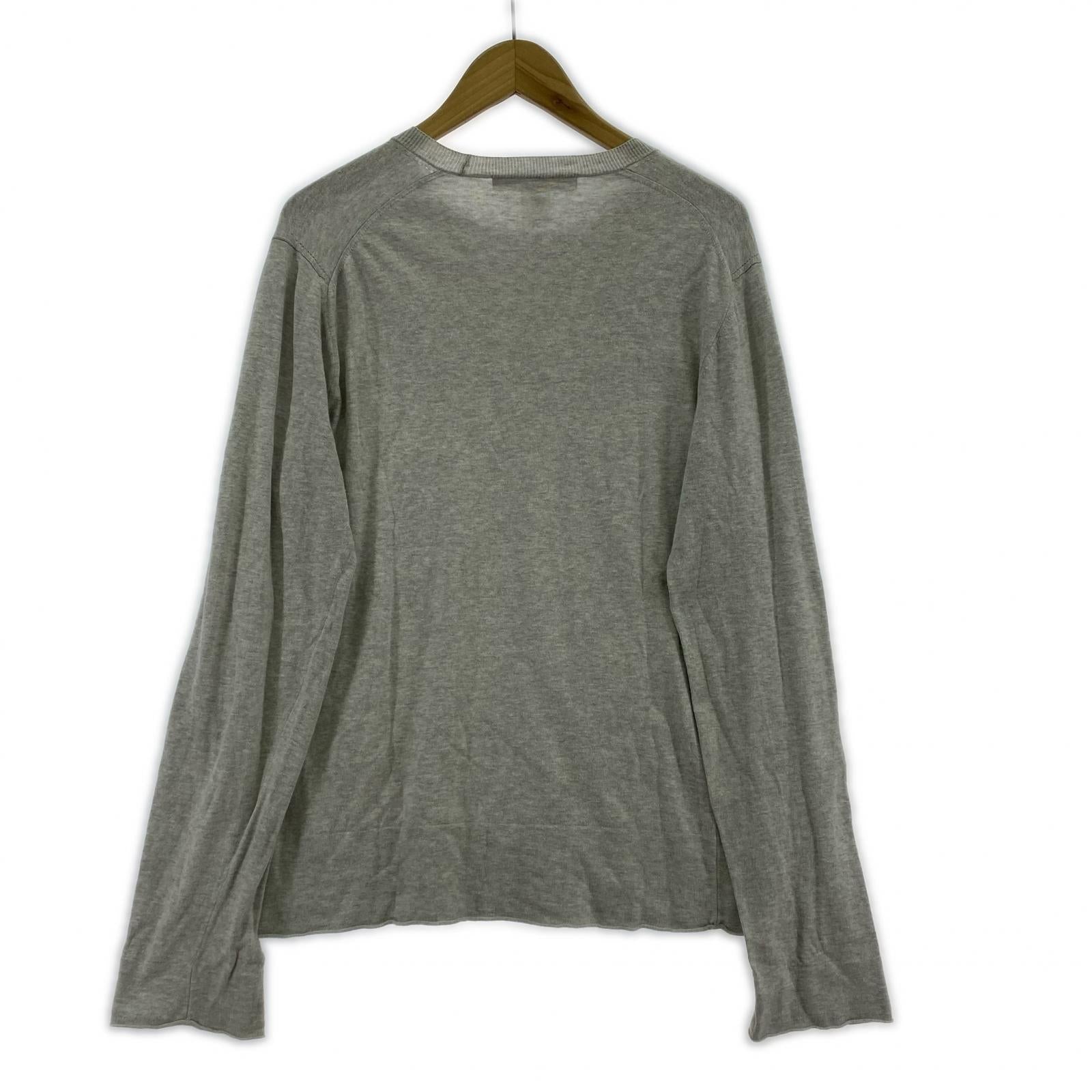 ニット SHIRT クルーネック グレー M M グレー