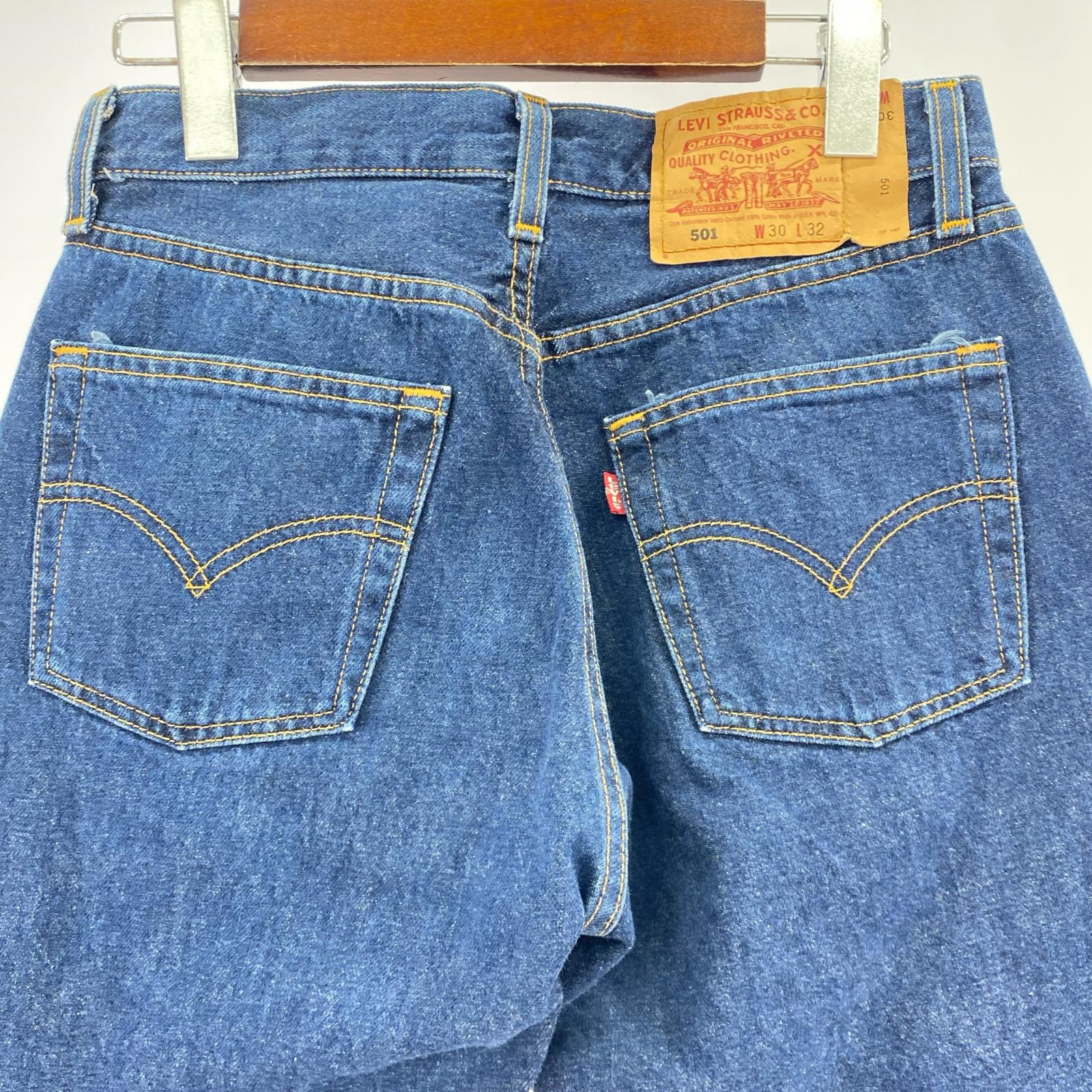 デニムパンツ 501 00s USA製 ボタン裏553 インディゴ (30) 30