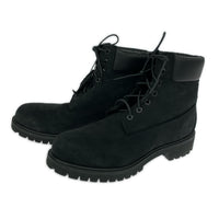 ブーツ Timberland 10073 ヌバック トレッキングブーツ 9W(27.0) ブラック