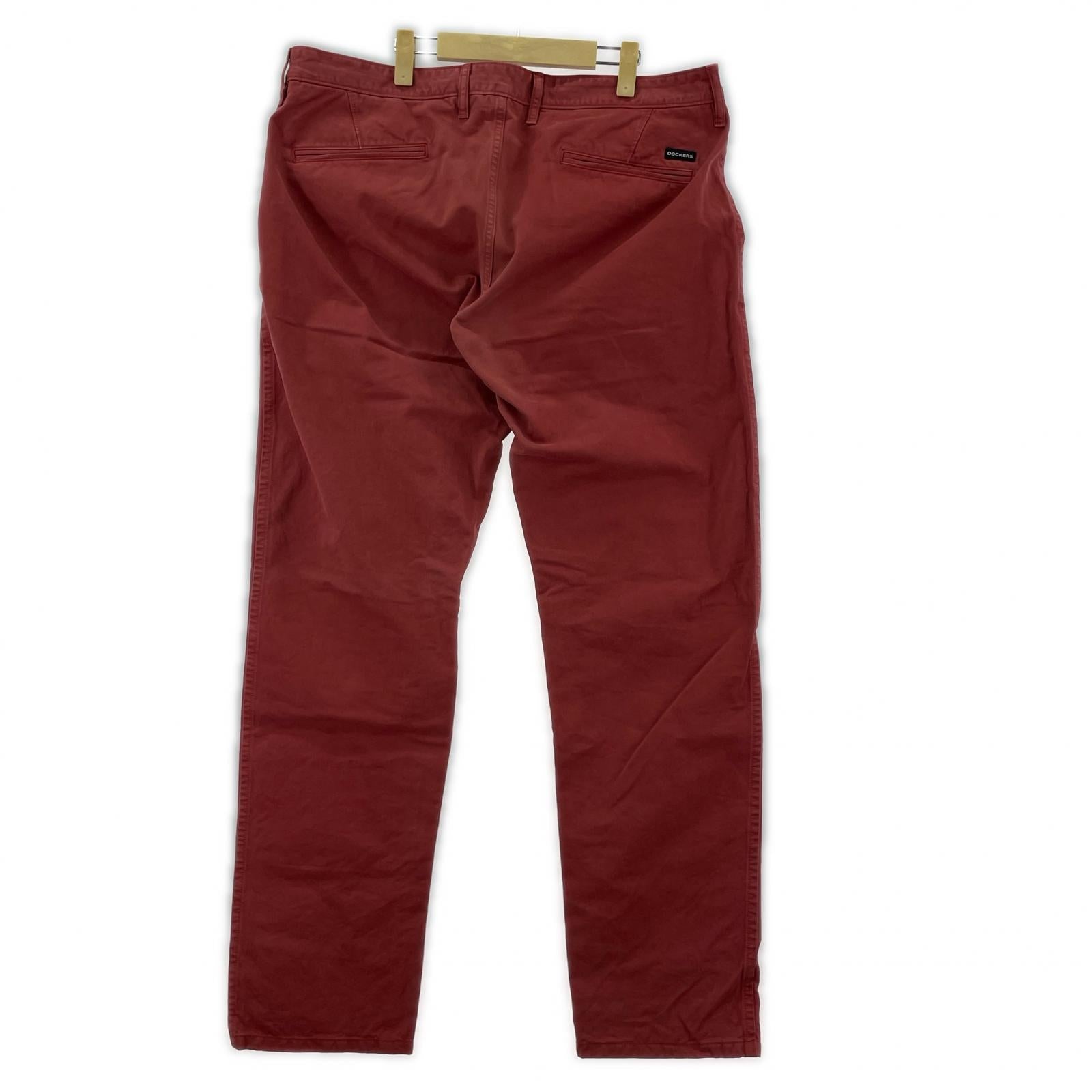 パンツ DOCKERS 赤 パンツ レッド