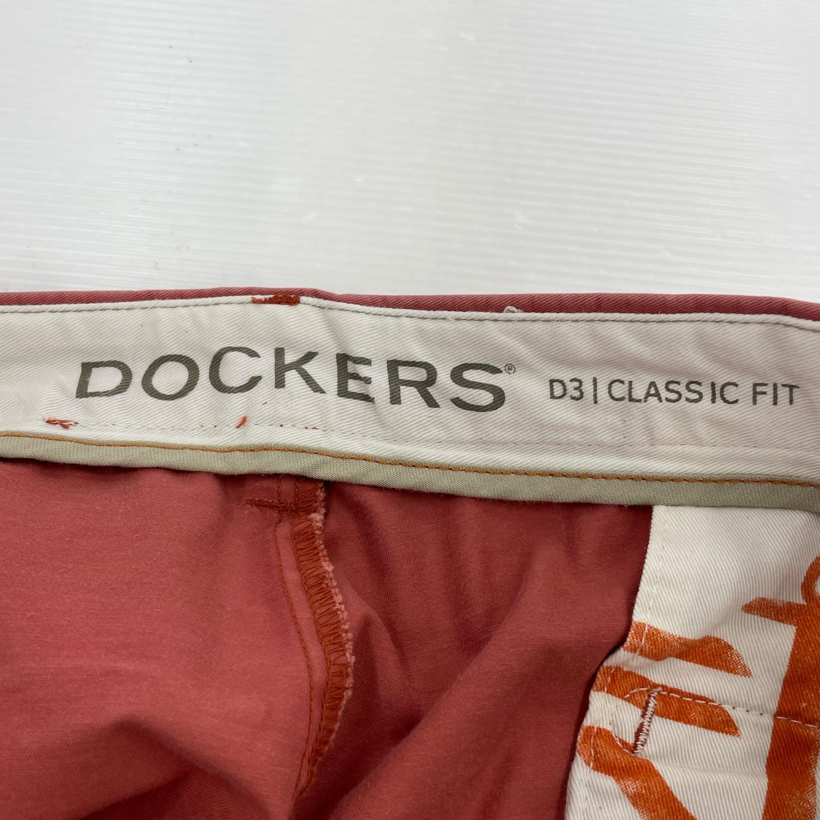 パンツ DOCKERS 赤 パンツ レッド