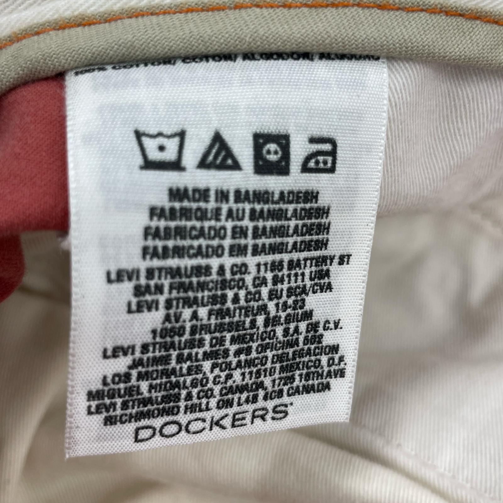 パンツ DOCKERS 赤 パンツ レッド