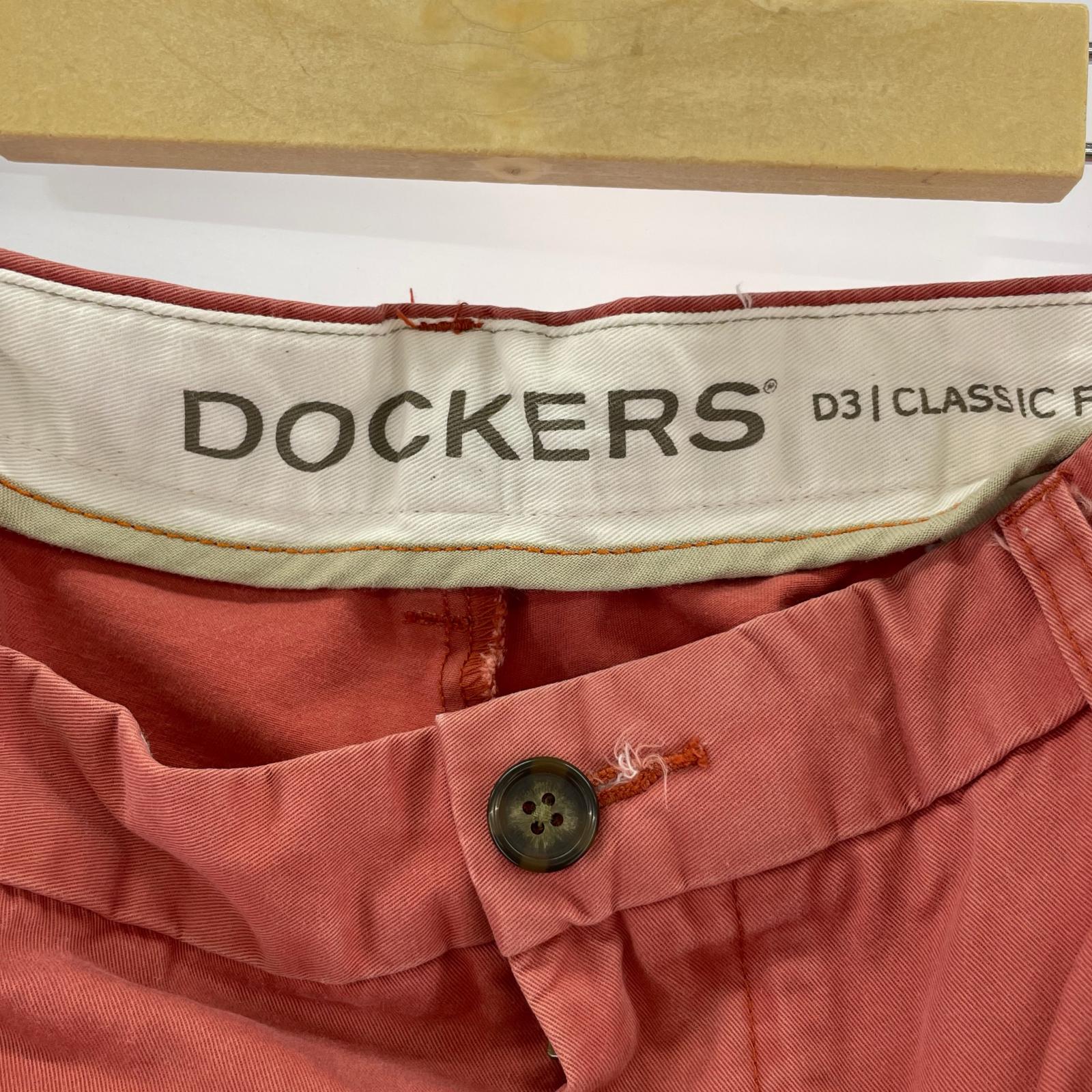パンツ DOCKERS 赤 パンツ レッド