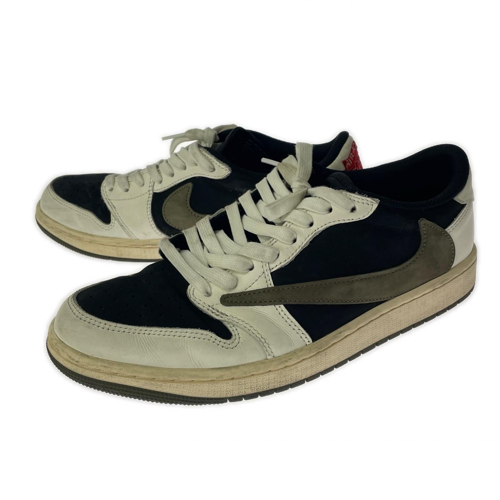 スニーカー ×TRAVIS SCOTT WMNS AIRJORDAN 1 LOW 27.5 27.5cm (US9 1/2 UK9 EU45)