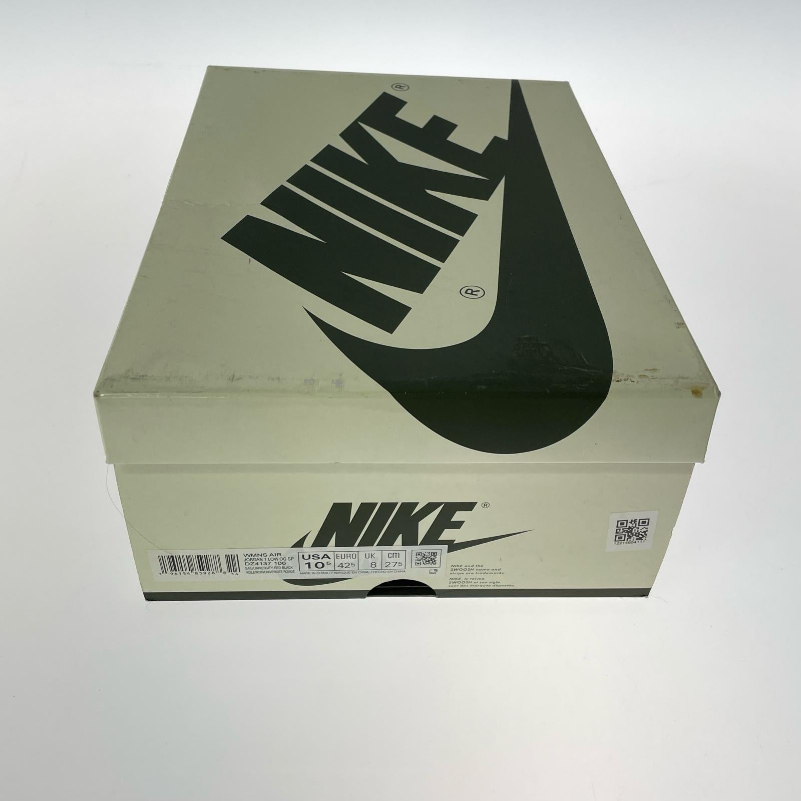 スニーカー ×TRAVIS SCOTT WMNS AIRJORDAN 1 LOW 27.5 27.5cm (US9 1/2 UK9 EU45)