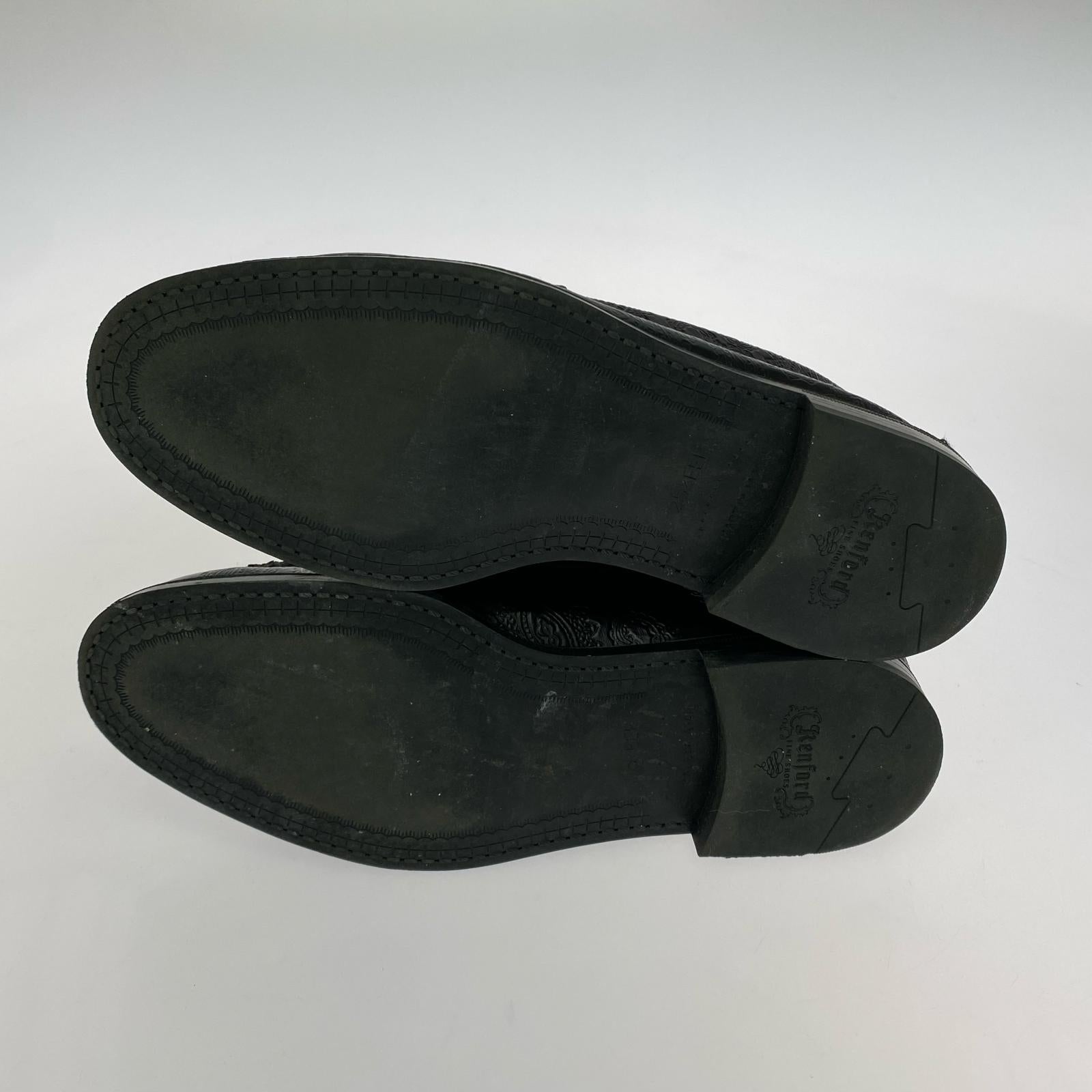 シューズ The Kenford FINE SHOES loafer paisley 25.5cm (US7 1/2 UK7 EU41)