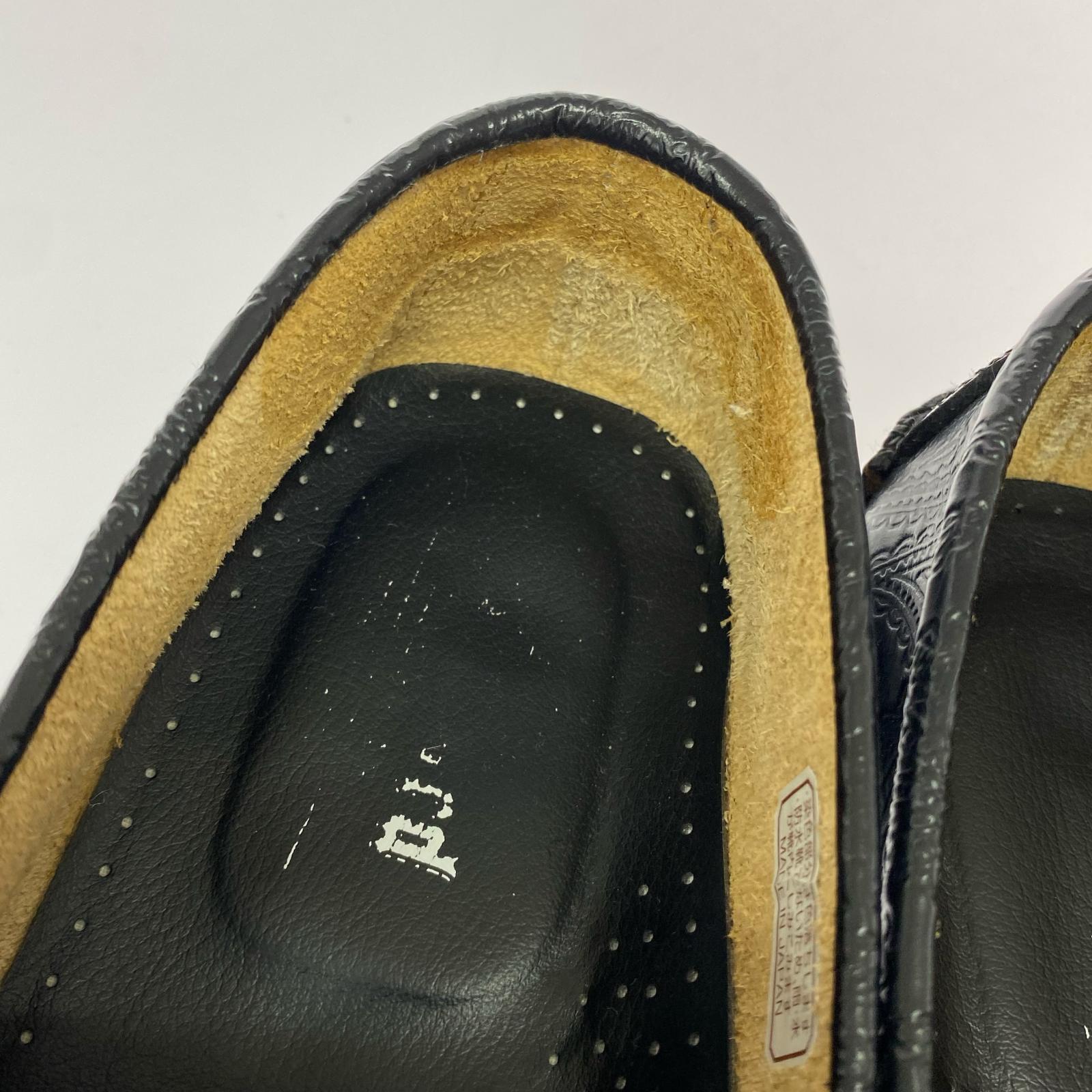シューズ The Kenford FINE SHOES loafer paisley 25.5cm (US7 1/2 UK7 EU41)