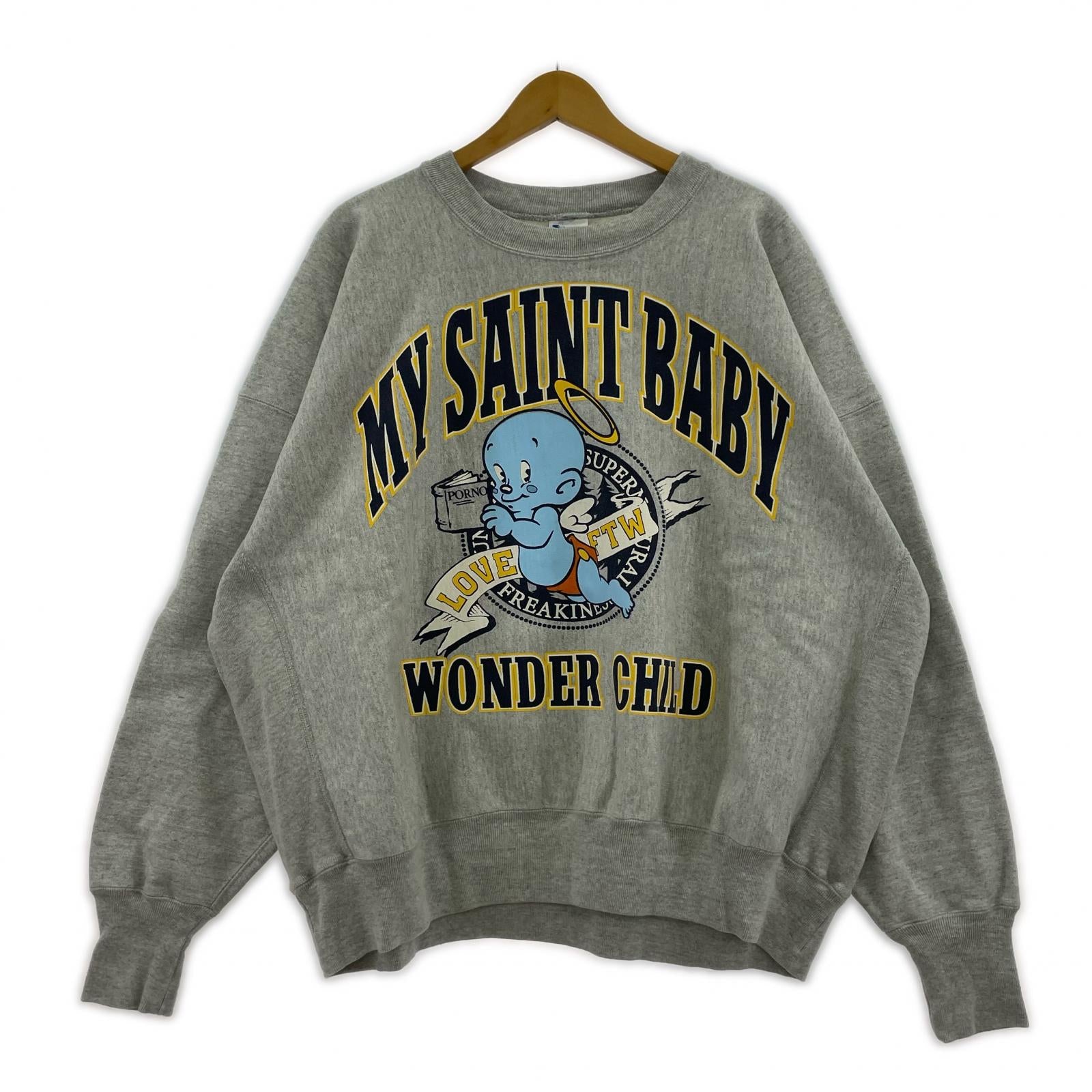 スウェット 25AW BABY MICAHEL SWEAT(L) L グレー