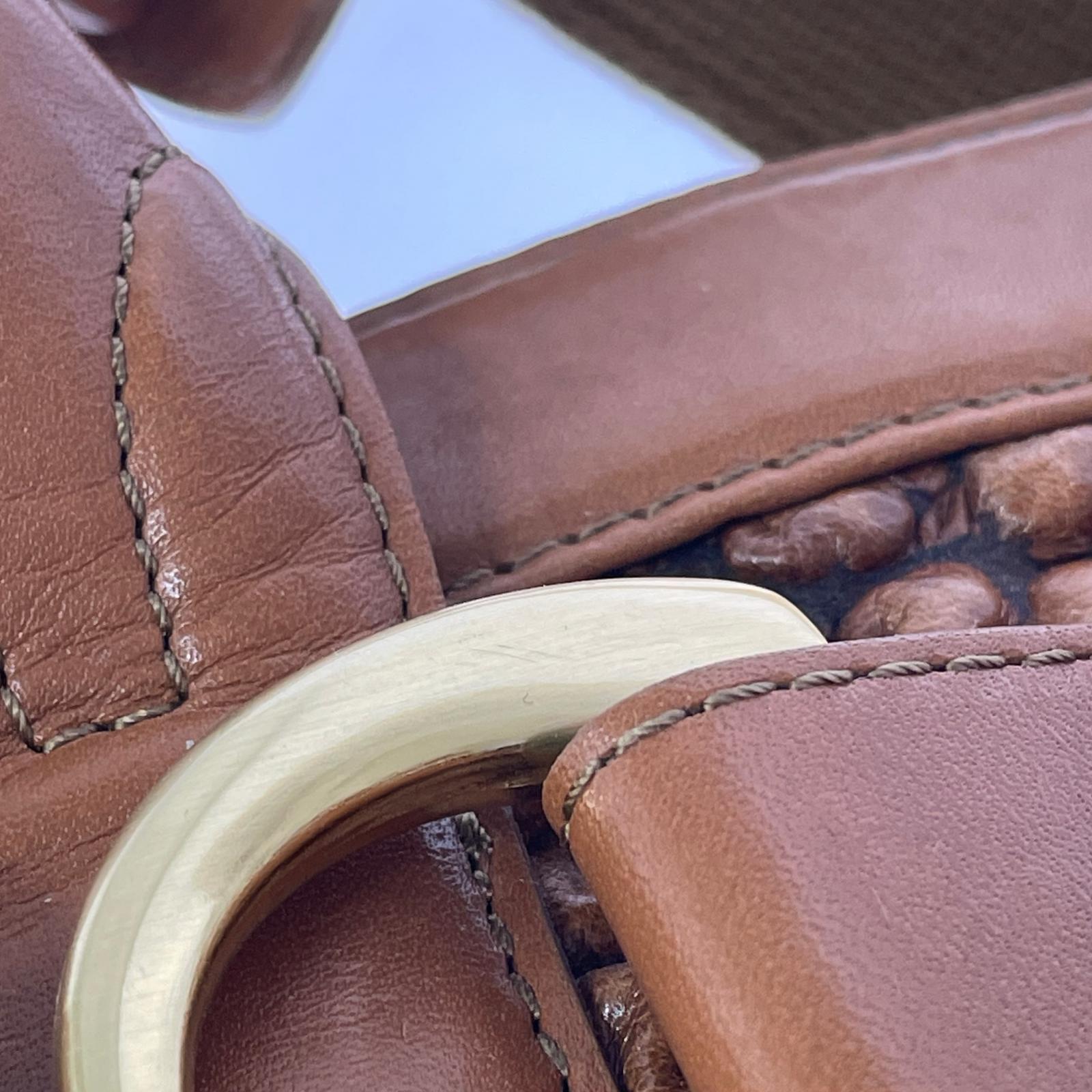 ショルダーバッグ 茶 ブラウン