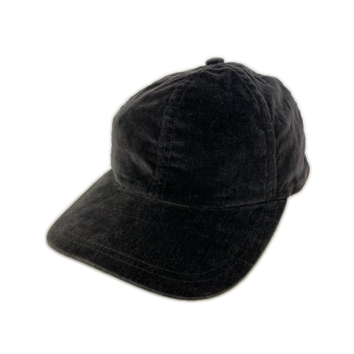 キャップ 6パネル ベロアキャップ GRY ブラウン
