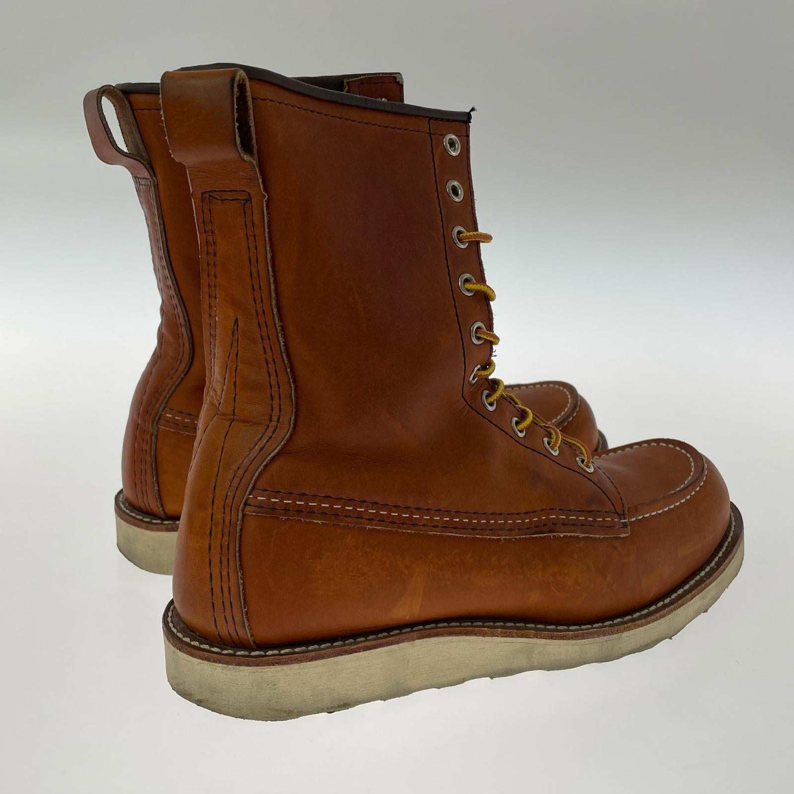 ブーツ 887 8-inch Classic Moc 27.5cm 27.5cm (US9 1/2 UK9 EU45) ブラウン