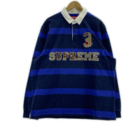 長袖Tシャツ Stripe Rugby ネイビー