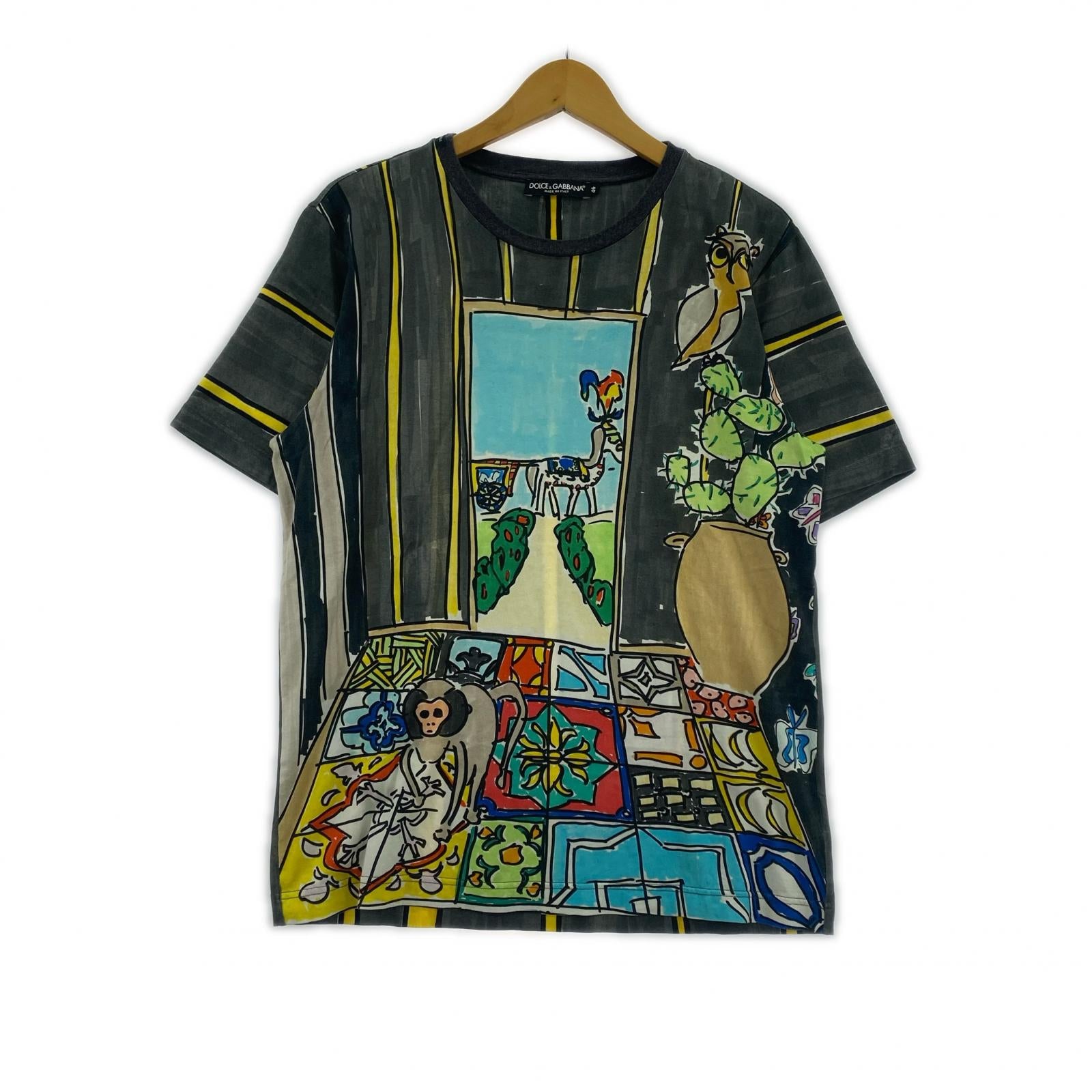 半袖Tシャツ アニマルT 46 グレー