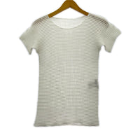 半袖Tシャツ 90s プリーツカットソー M ホワイト