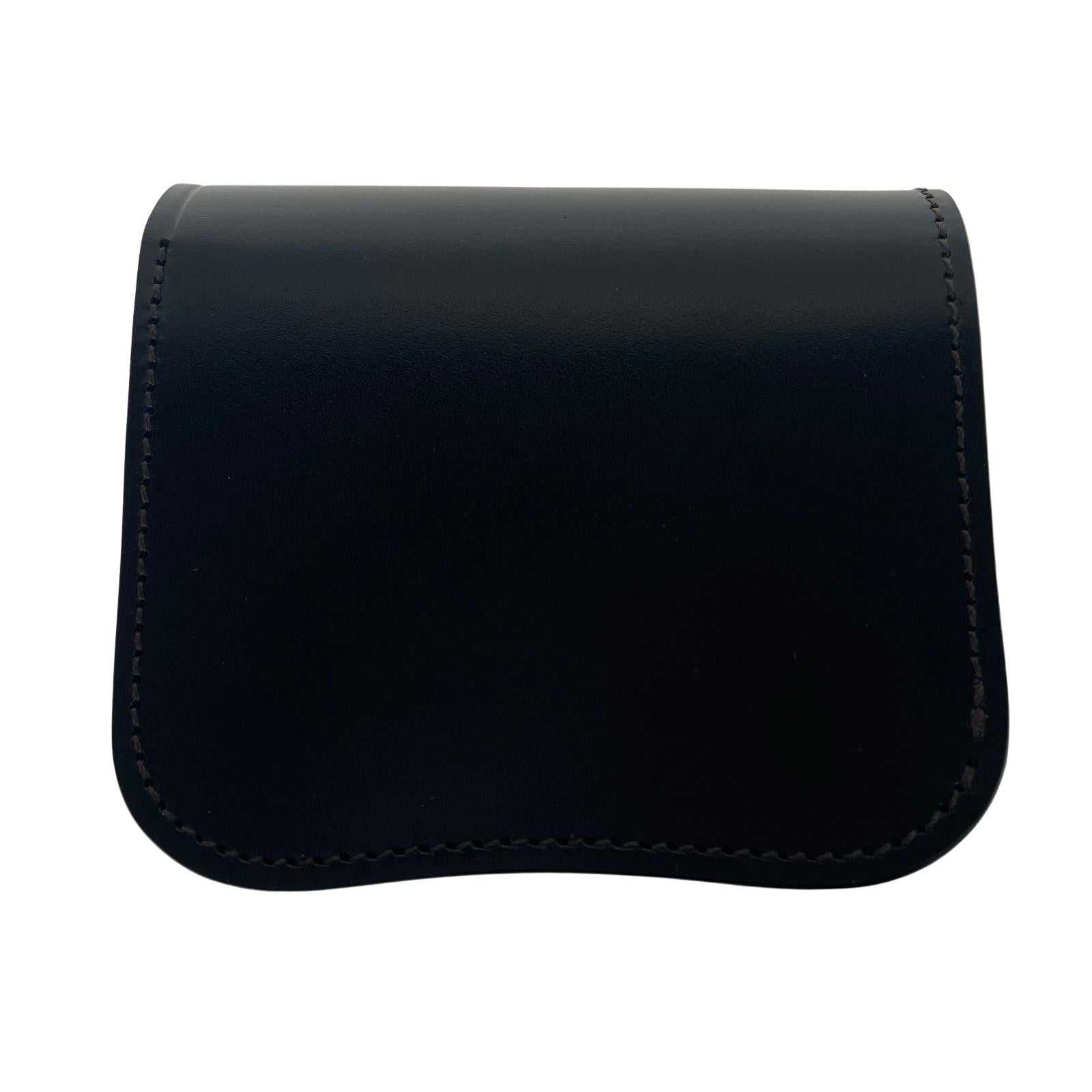 コンパクトウォレット LAST CROPS LC SPANKER I Saddle Pull Up 黒 ブラック