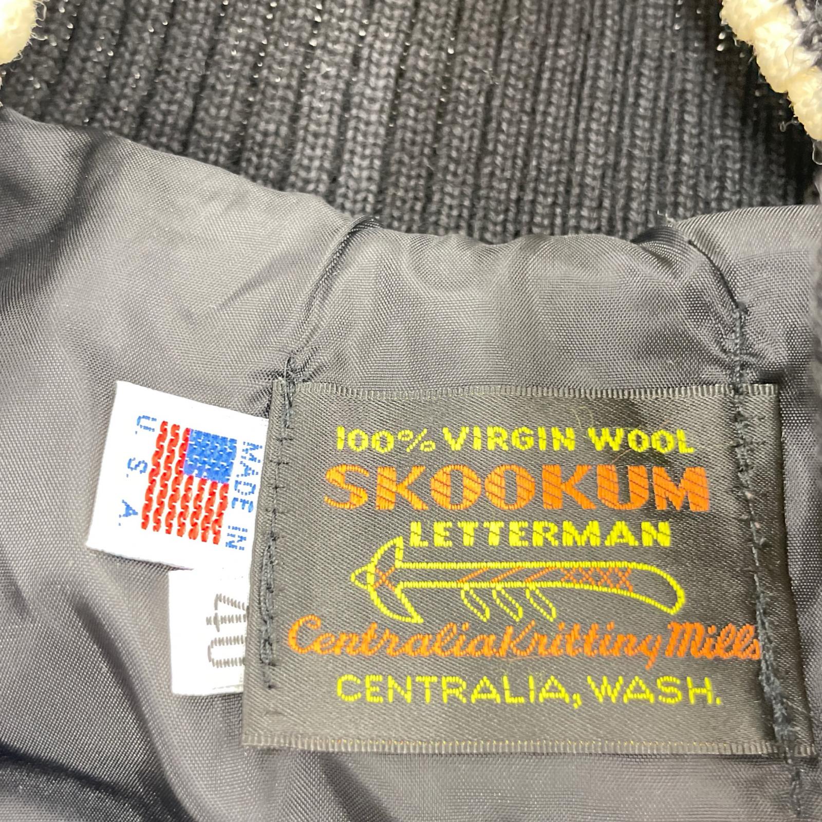 ジャケット SKOOKUM スタジャン グレー