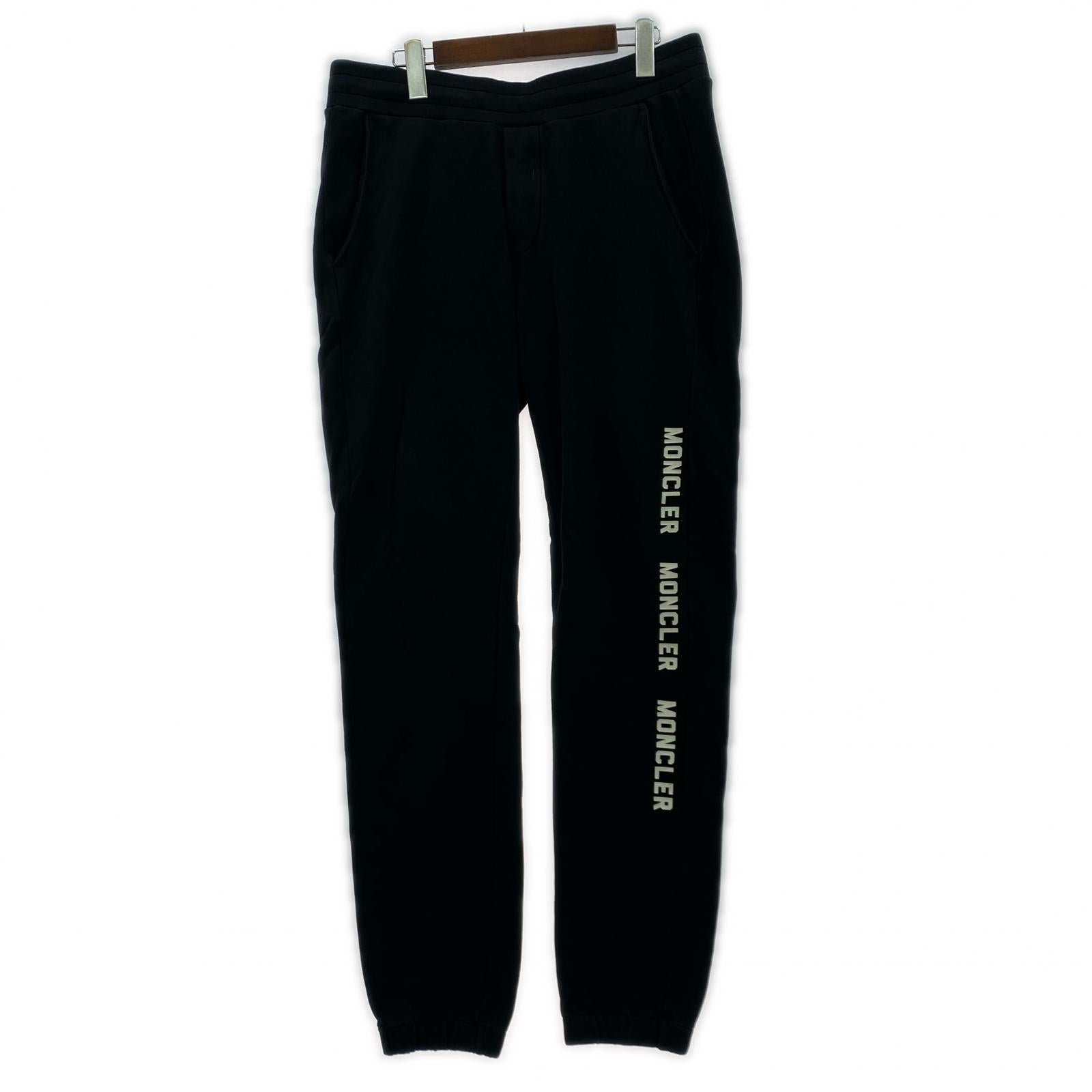 パンツ PANTALONE ロゴワッペン スウェットパンツ 黒 M M ブラック
