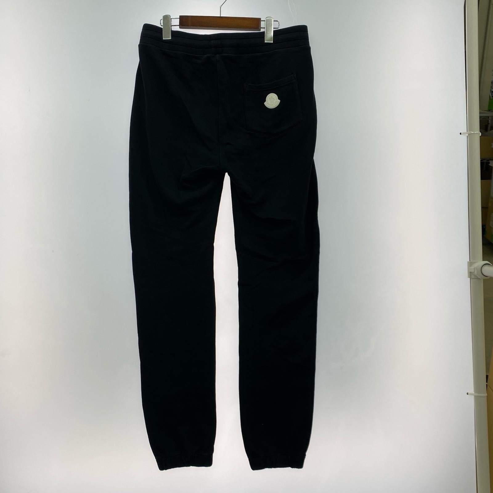 パンツ PANTALONE ロゴワッペン スウェットパンツ 黒 M M ブラック