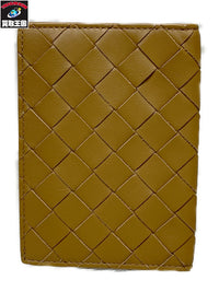 Bottega Veneta マキシイントレチャート 手帳カバー ブラウン