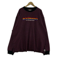 スウェット 22ss border emboridery tee