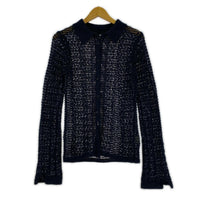 カーディガン anuke Mix Knit Shirts ネイビー ネイビー