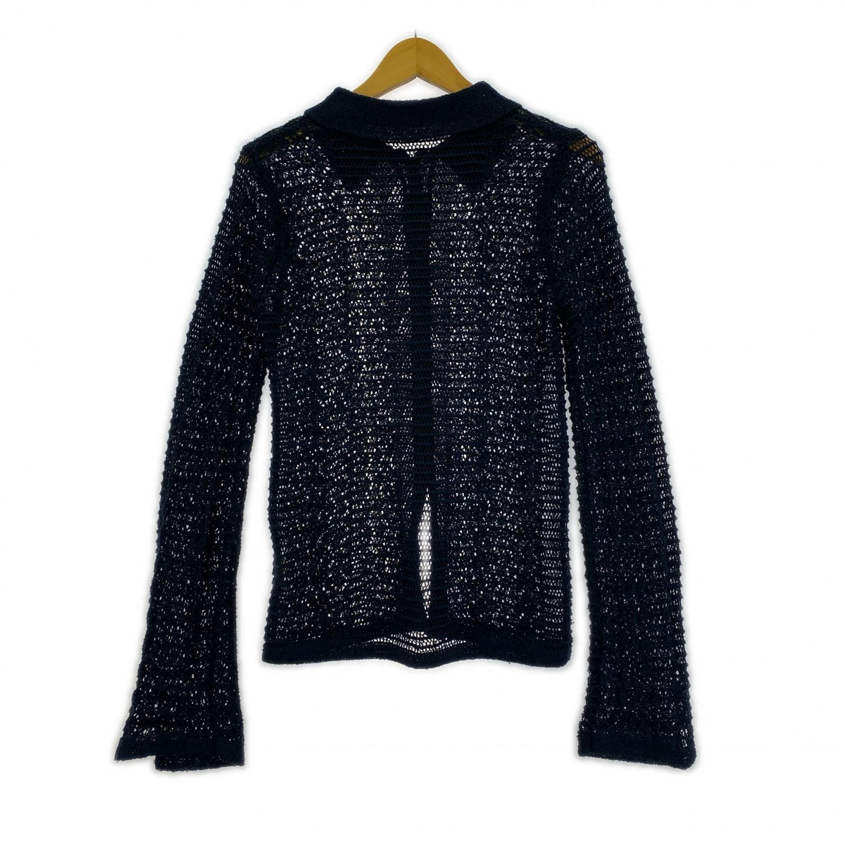 カーディガン anuke Mix Knit Shirts ネイビー ネイビー