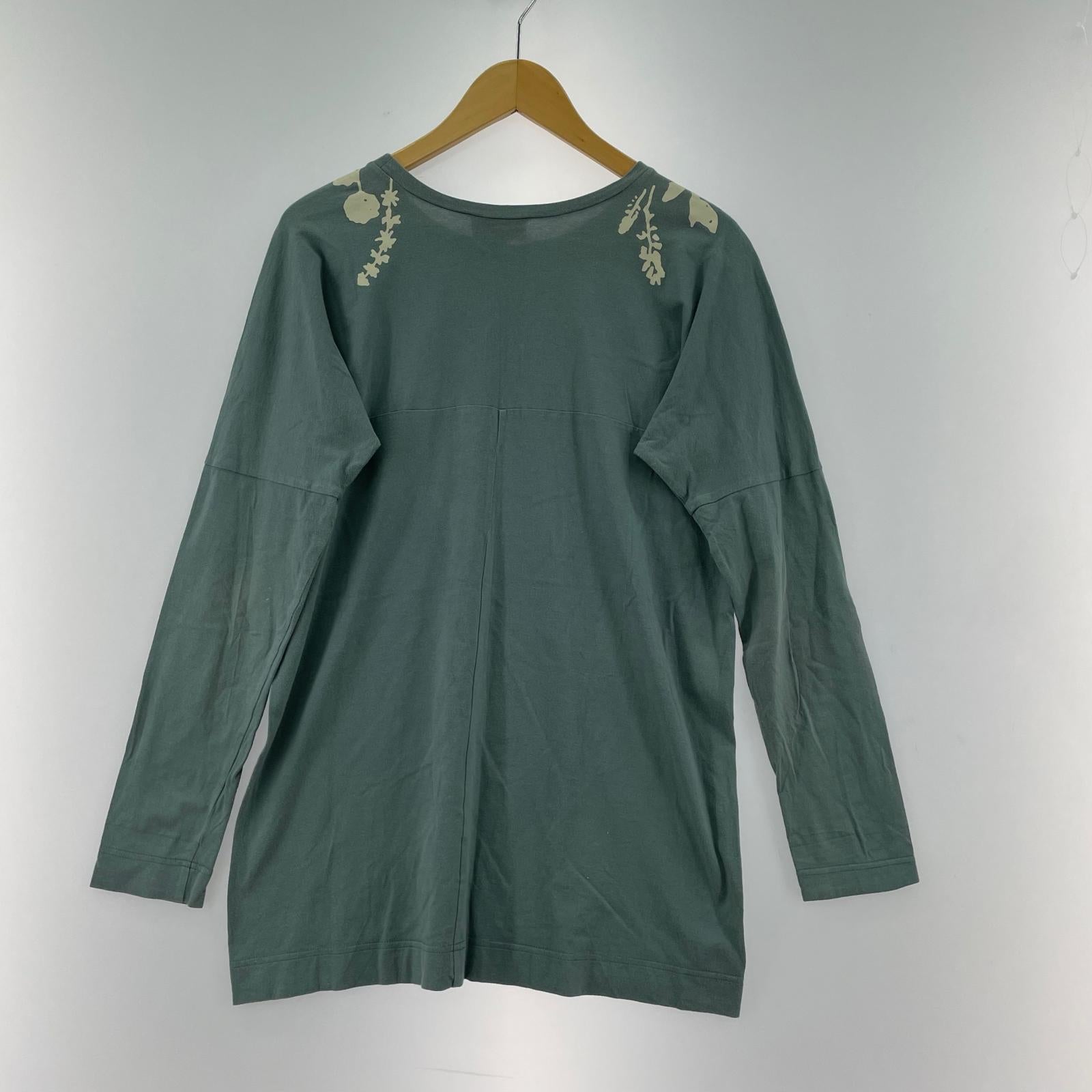 長袖Tシャツ 50001M (2) 2 グリーン