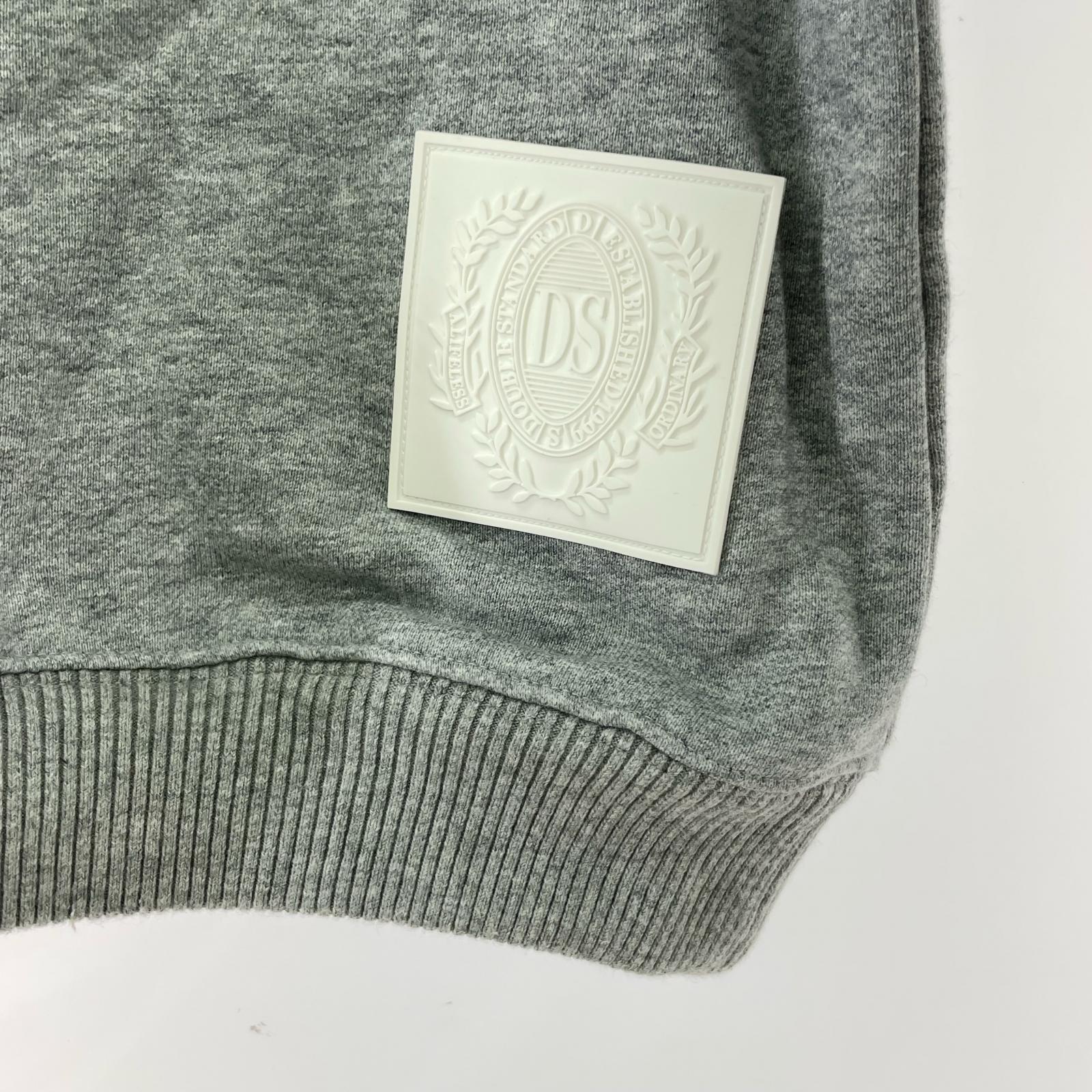 パーカー DOUBLE STANDARD CLOTHING パーカー フリー グレー