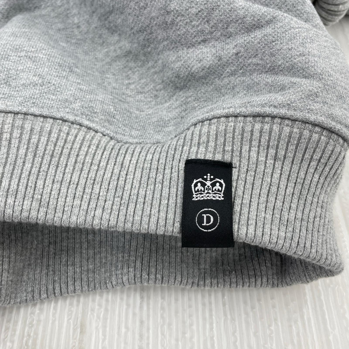 パーカー DOUBLE STANDARD CLOTHING パーカー フリー グレー