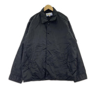 ブルゾン whitesville NYLON COACH JACKET (42) 42 ブラック