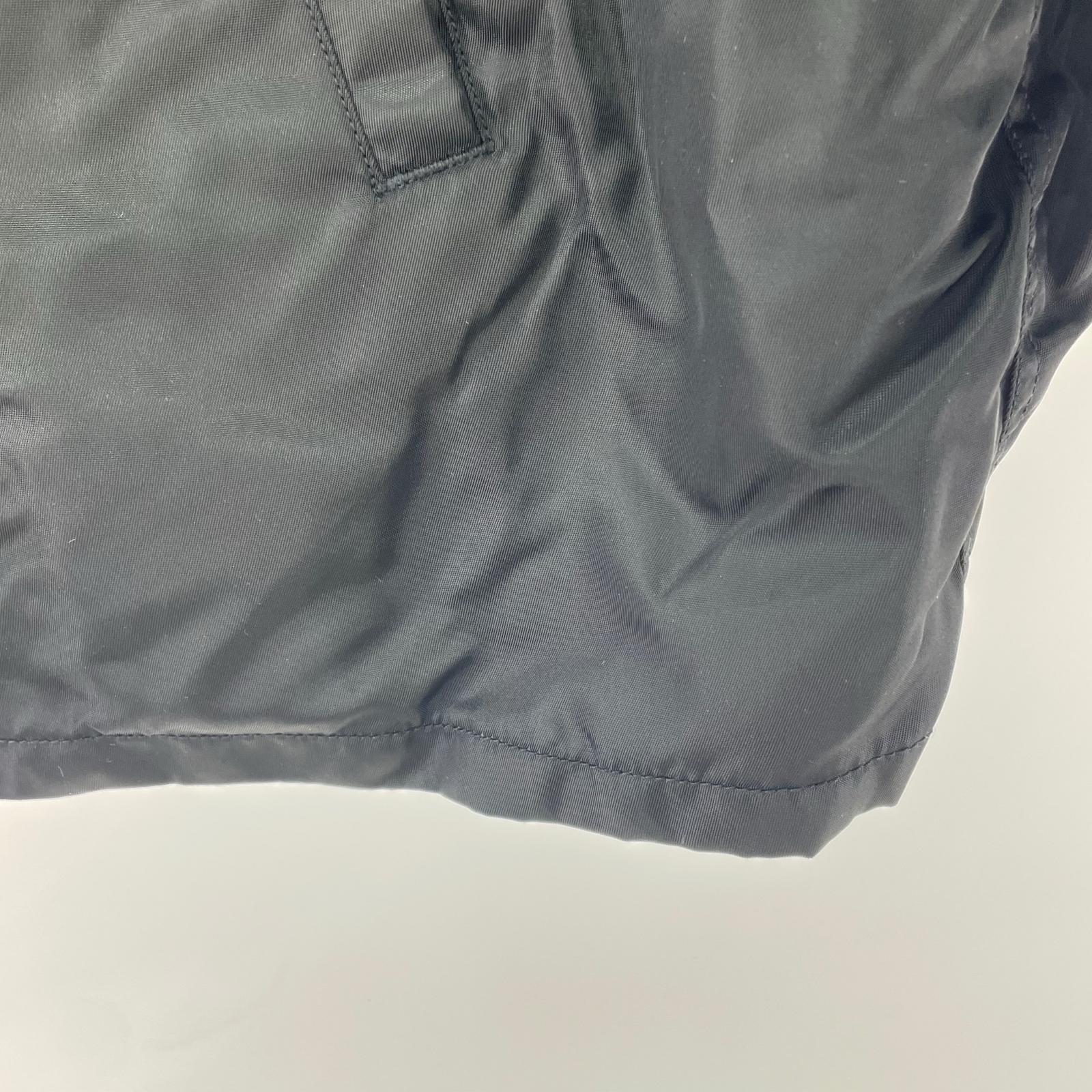 ブルゾン whitesville NYLON COACH JACKET (42) 42 ブラック