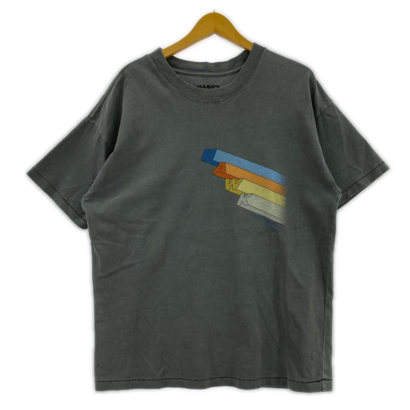 半袖Tシャツ tony hawk/pigment print/GRY L