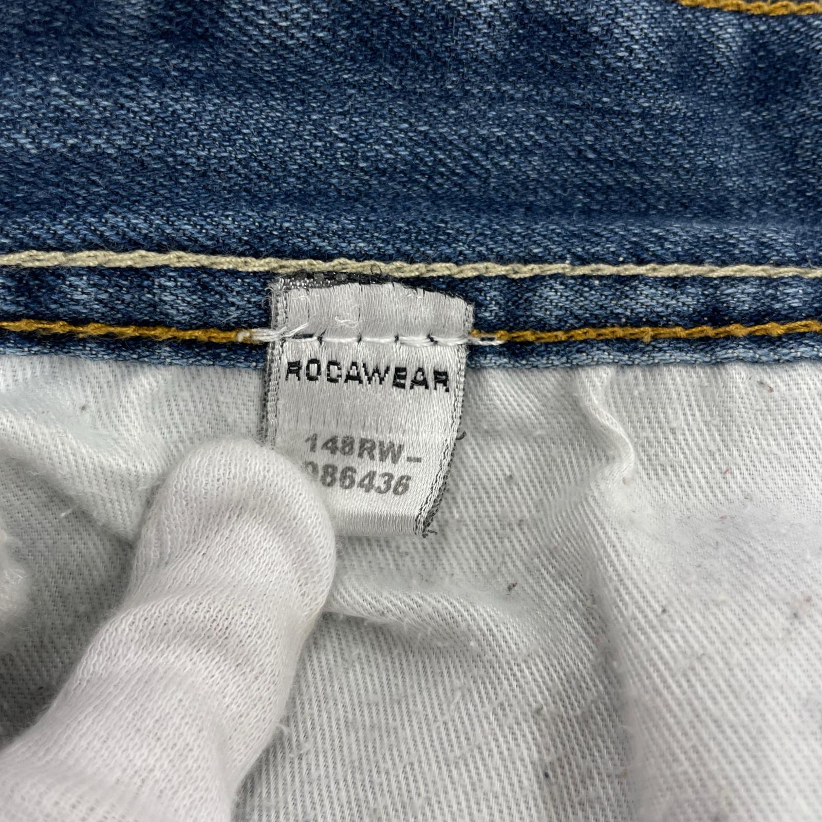 デニムパンツ ROCAWEAR 34 34 ネイビー